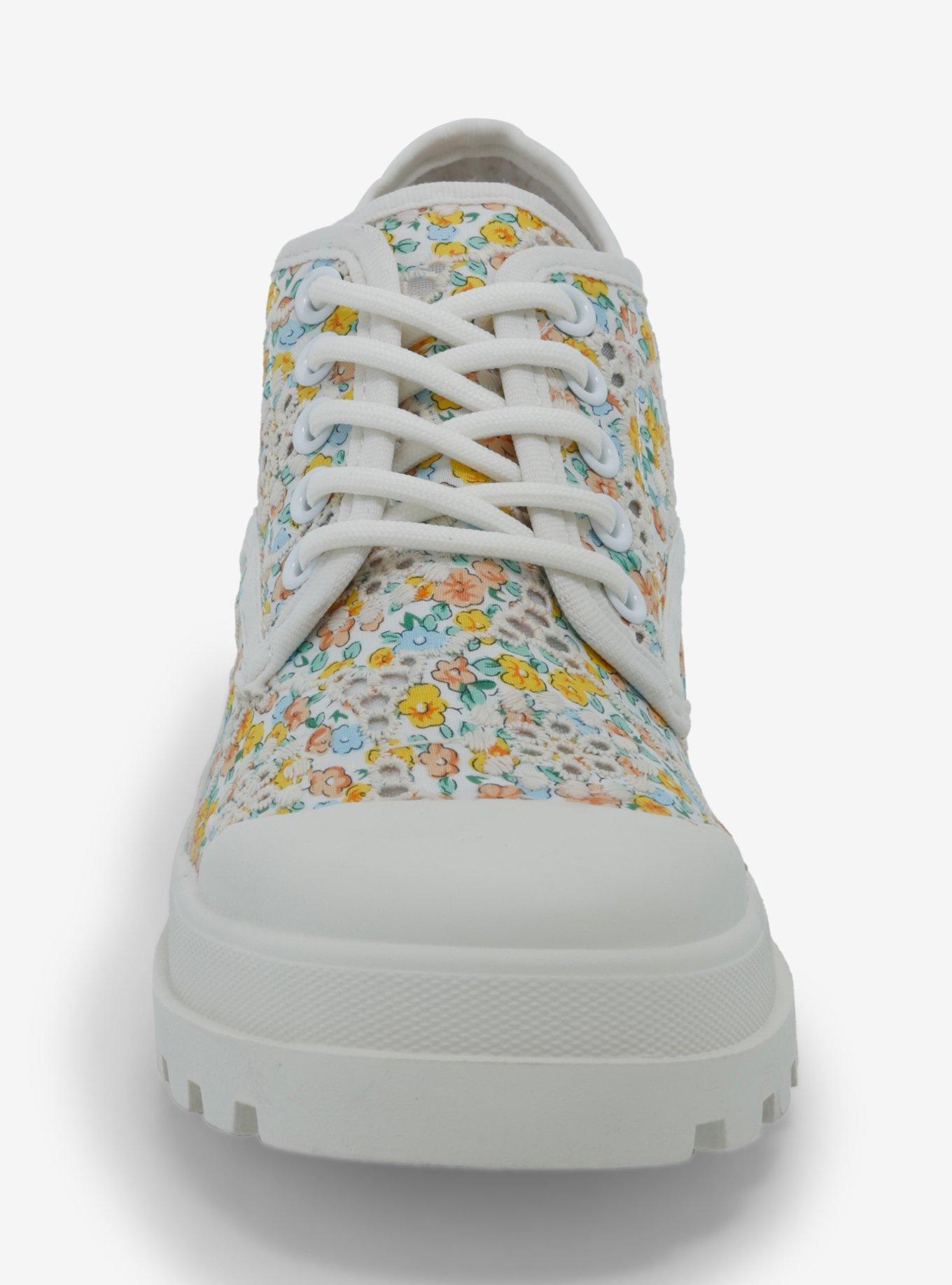 Chinese Laundry Floral Heeled Sneakers, MULTI, alternate