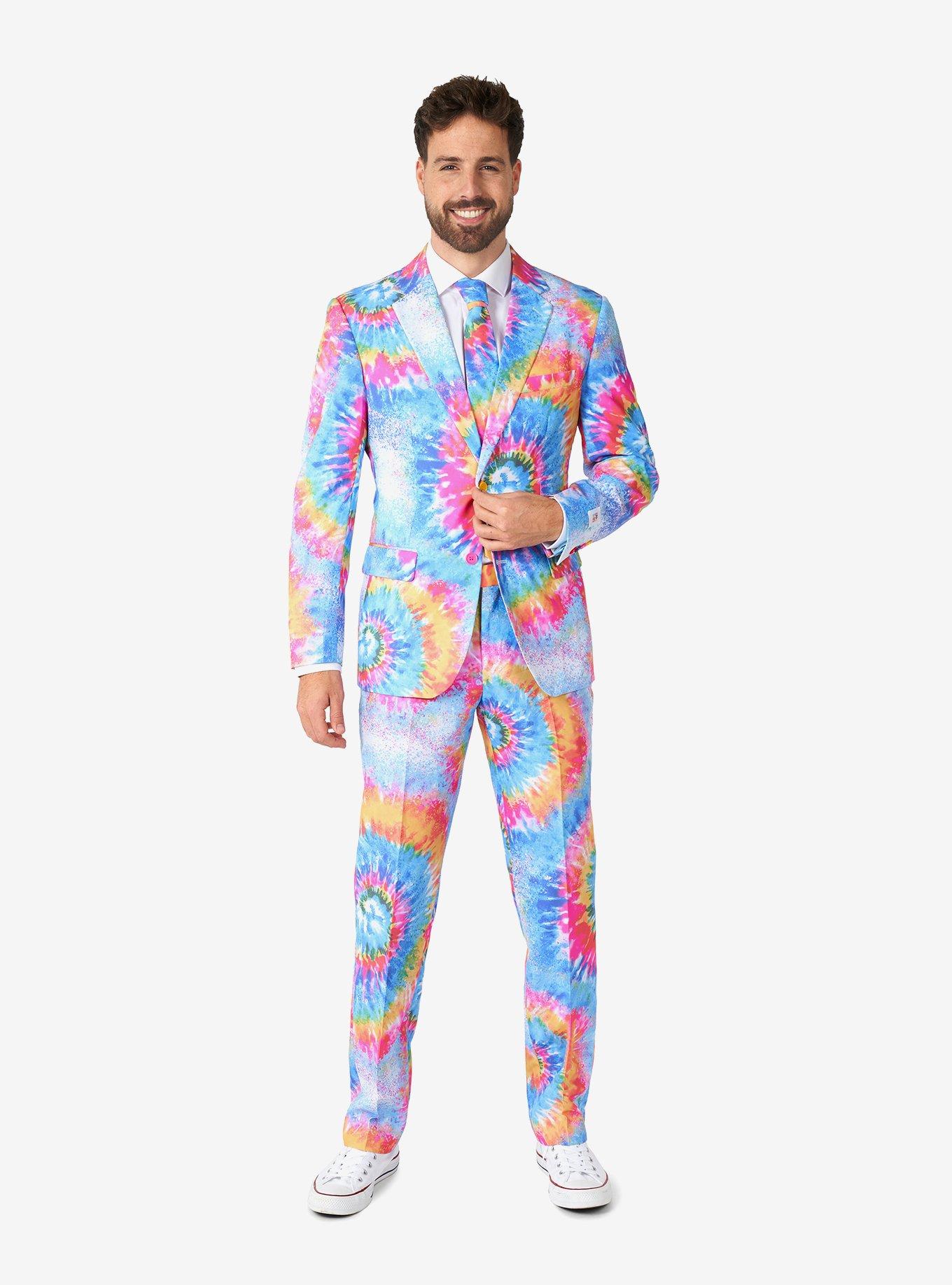 Mr. Tie Dye Suit, MULTI, alternate