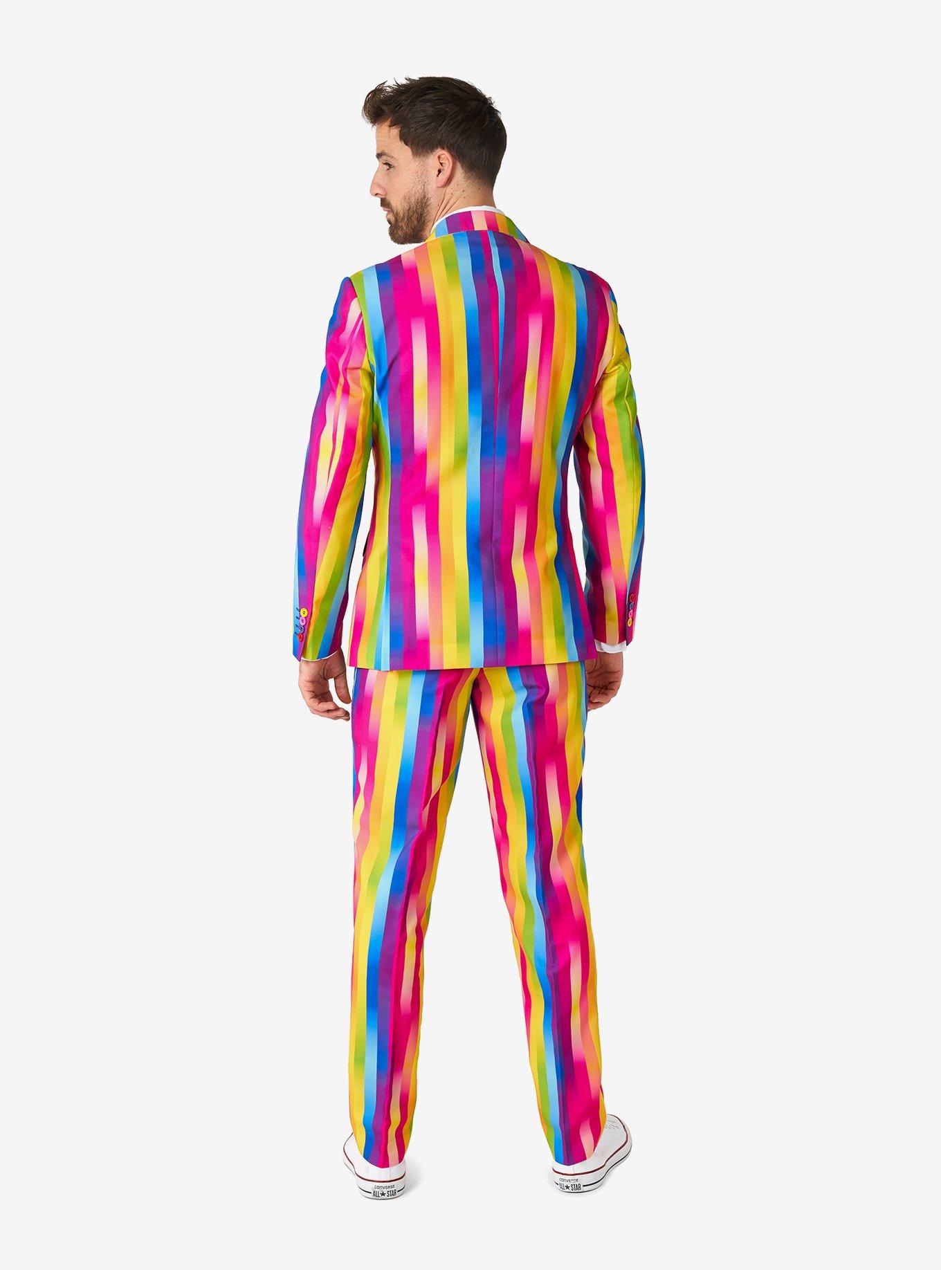 Rainbow Glaze Suit, MULTI, alternate