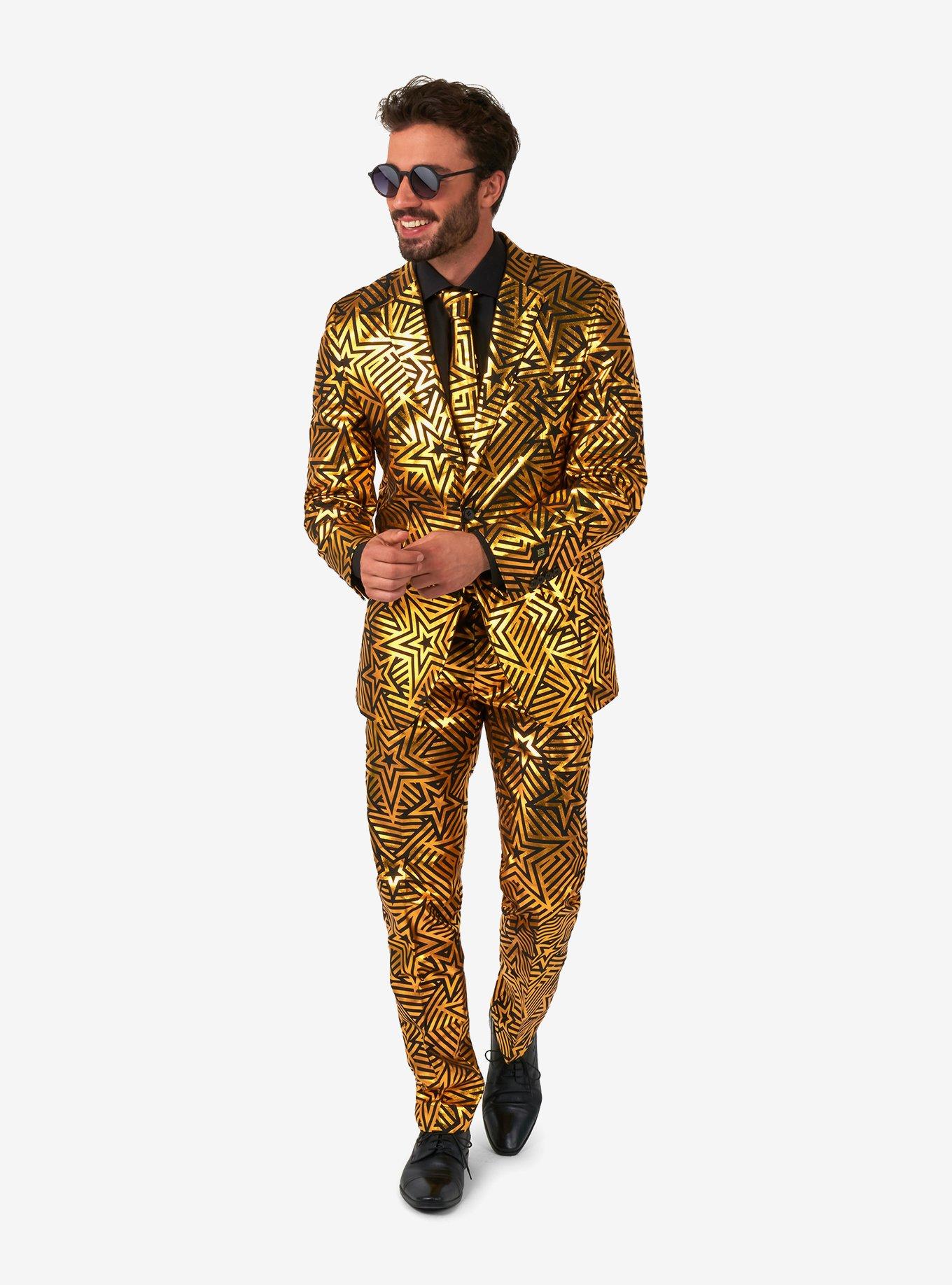 Golden Geo Star Suit, MULTI, alternate