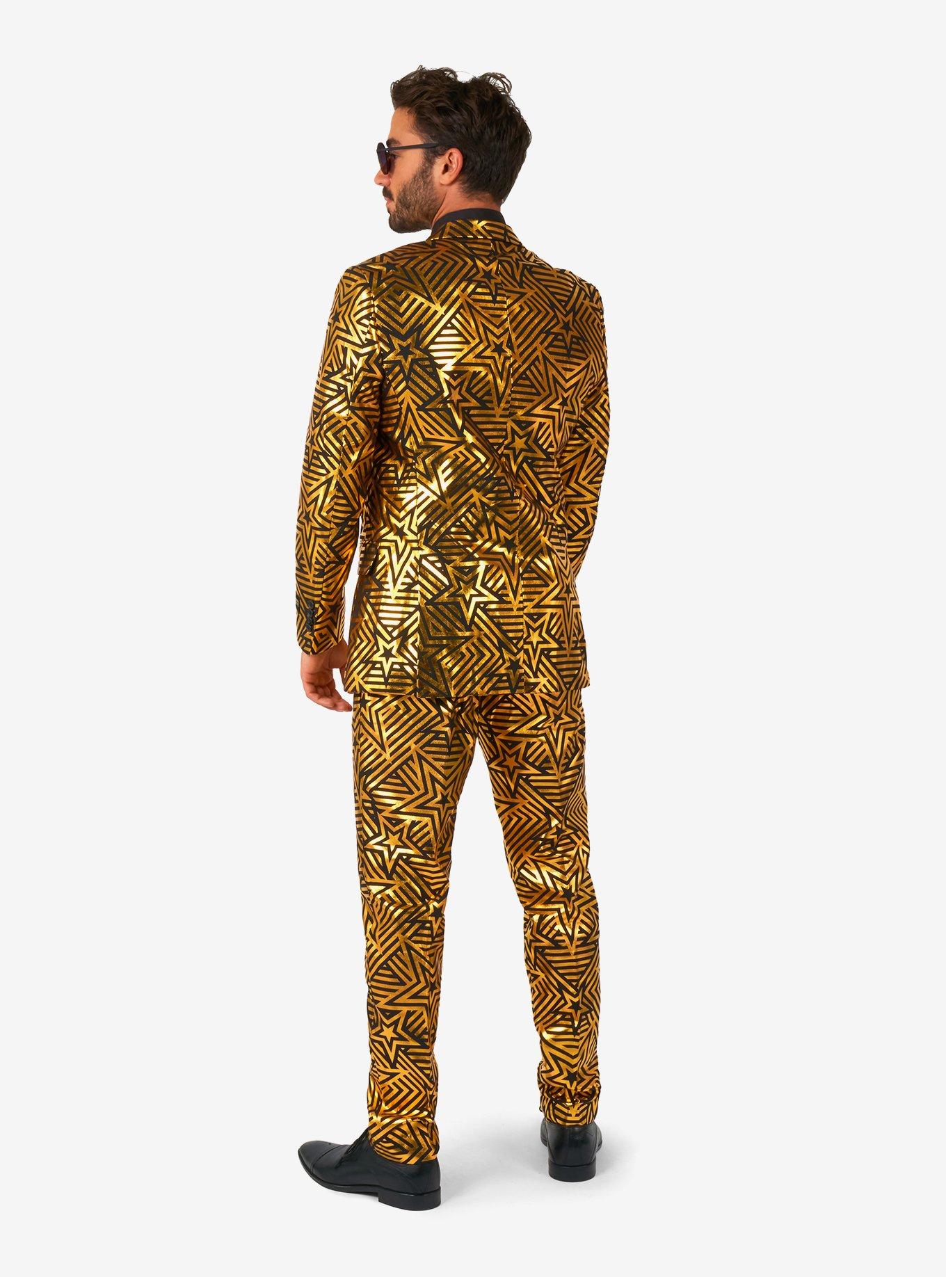 Golden Geo Star Suit, MULTI, alternate