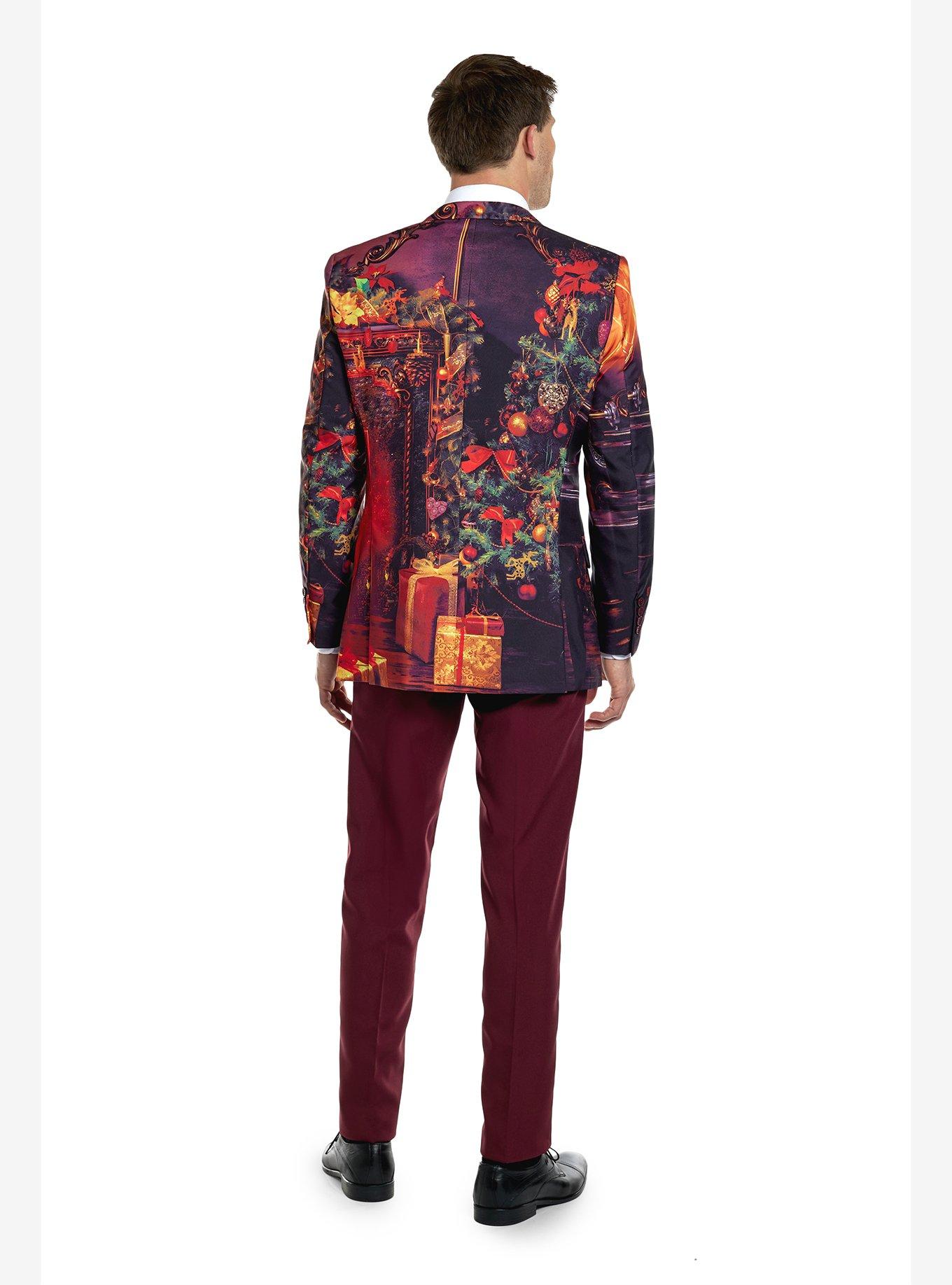 Classic Clause Suit, RED, alternate