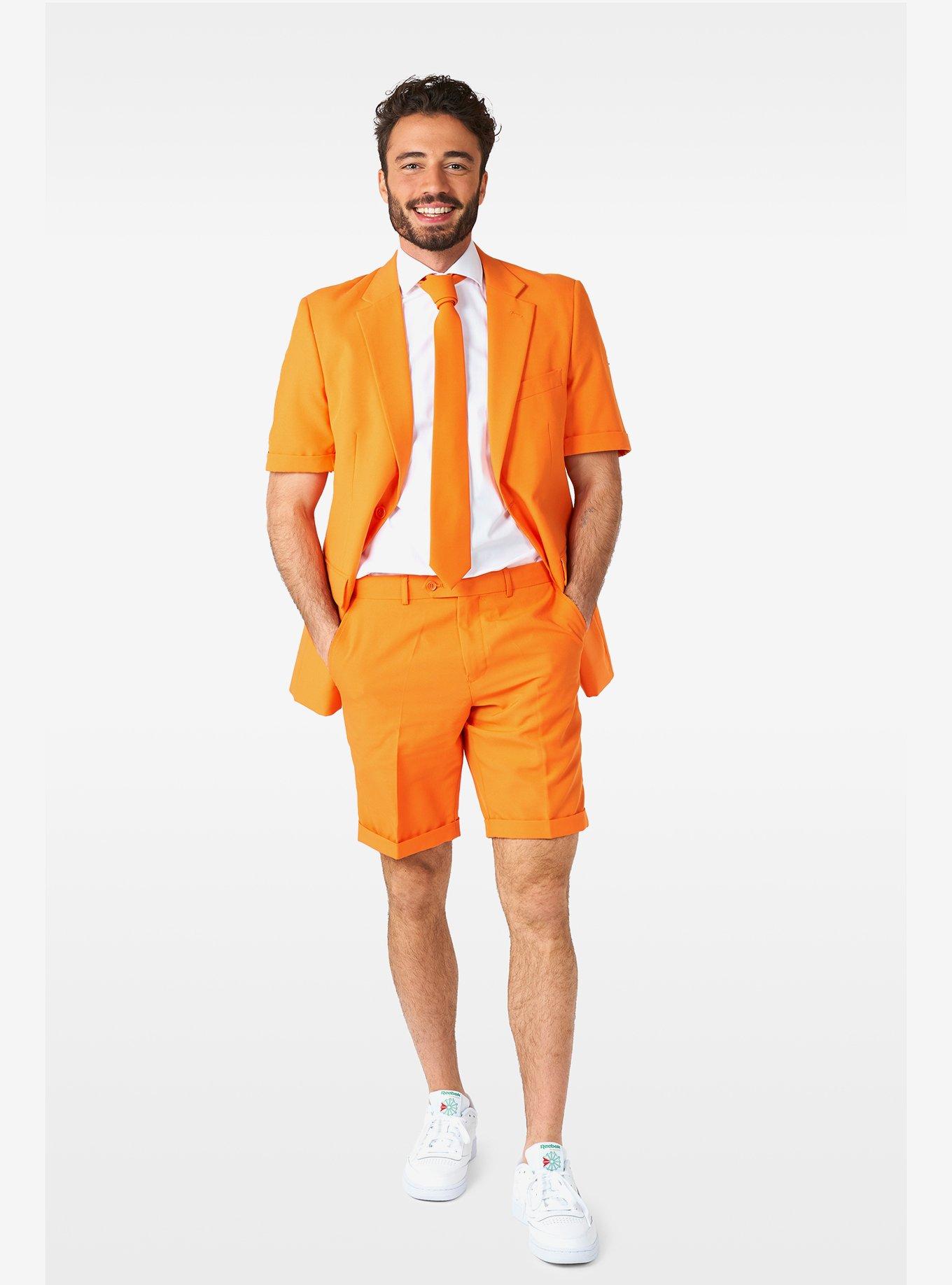 The Orange Summer Short Suit, , hi-res