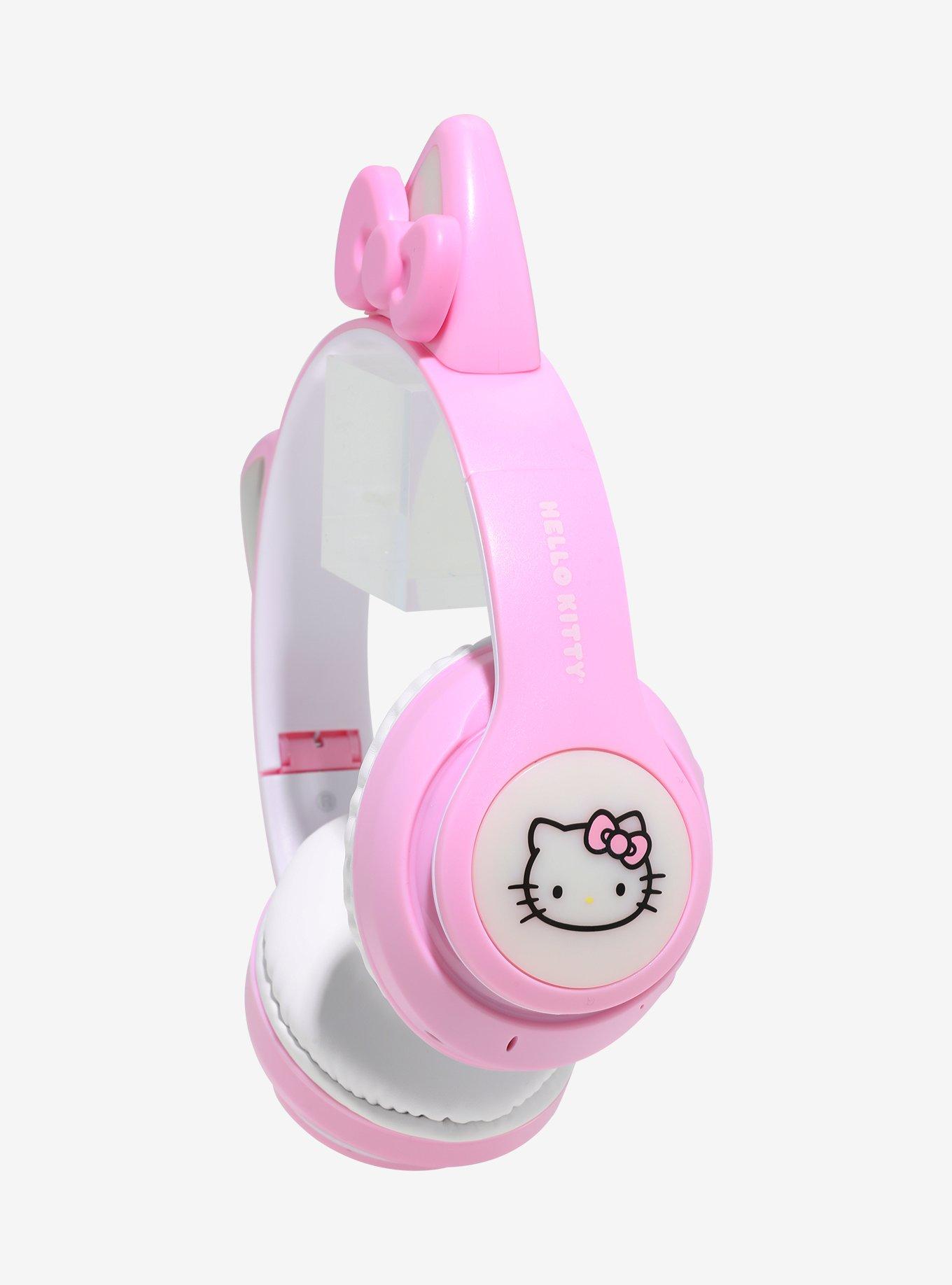 Hello Kitty Ears Light-Up Wireless Headphones, , alternate