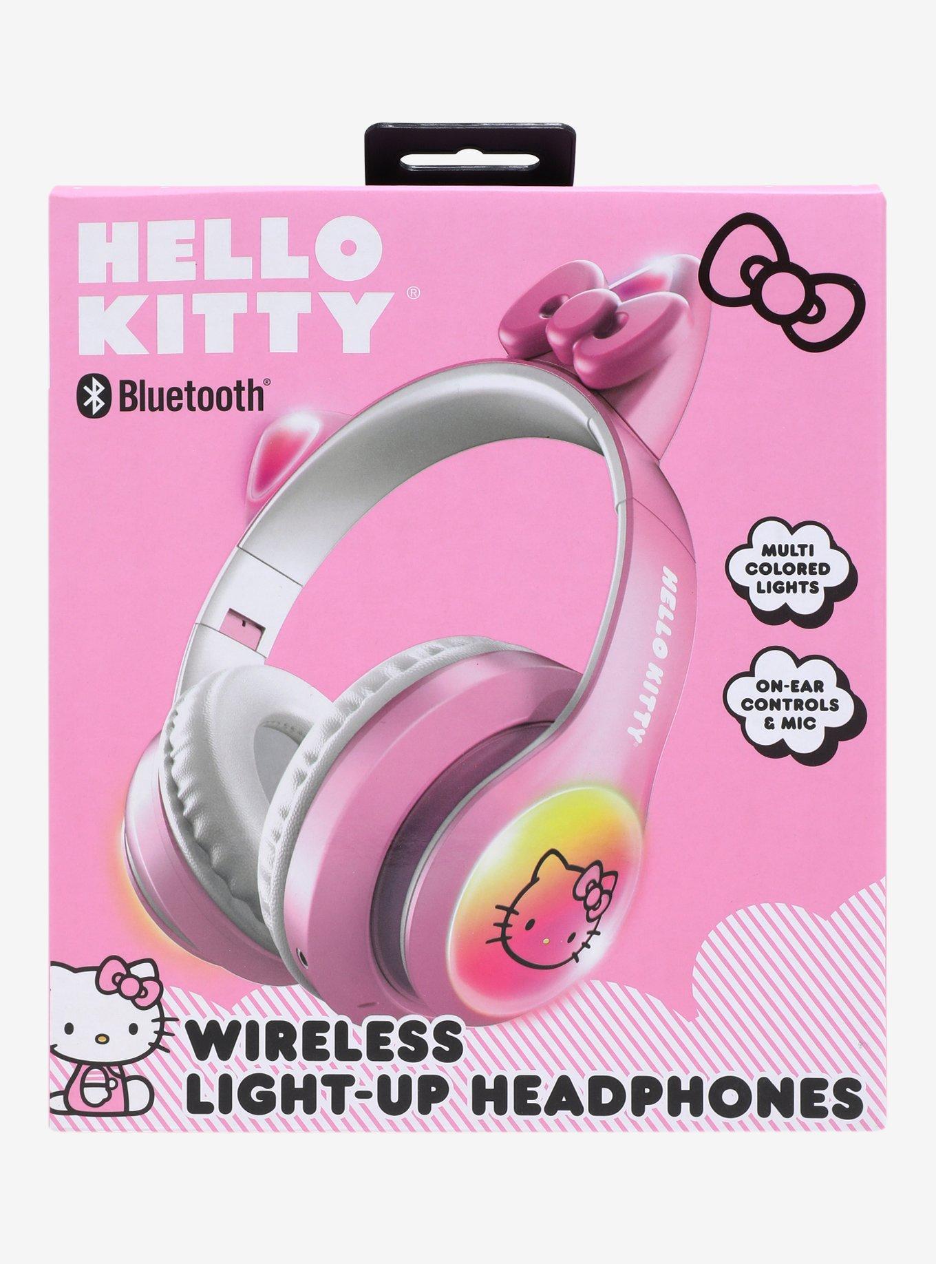 Hello Kitty Ears Light-Up Wireless Headphones, , alternate