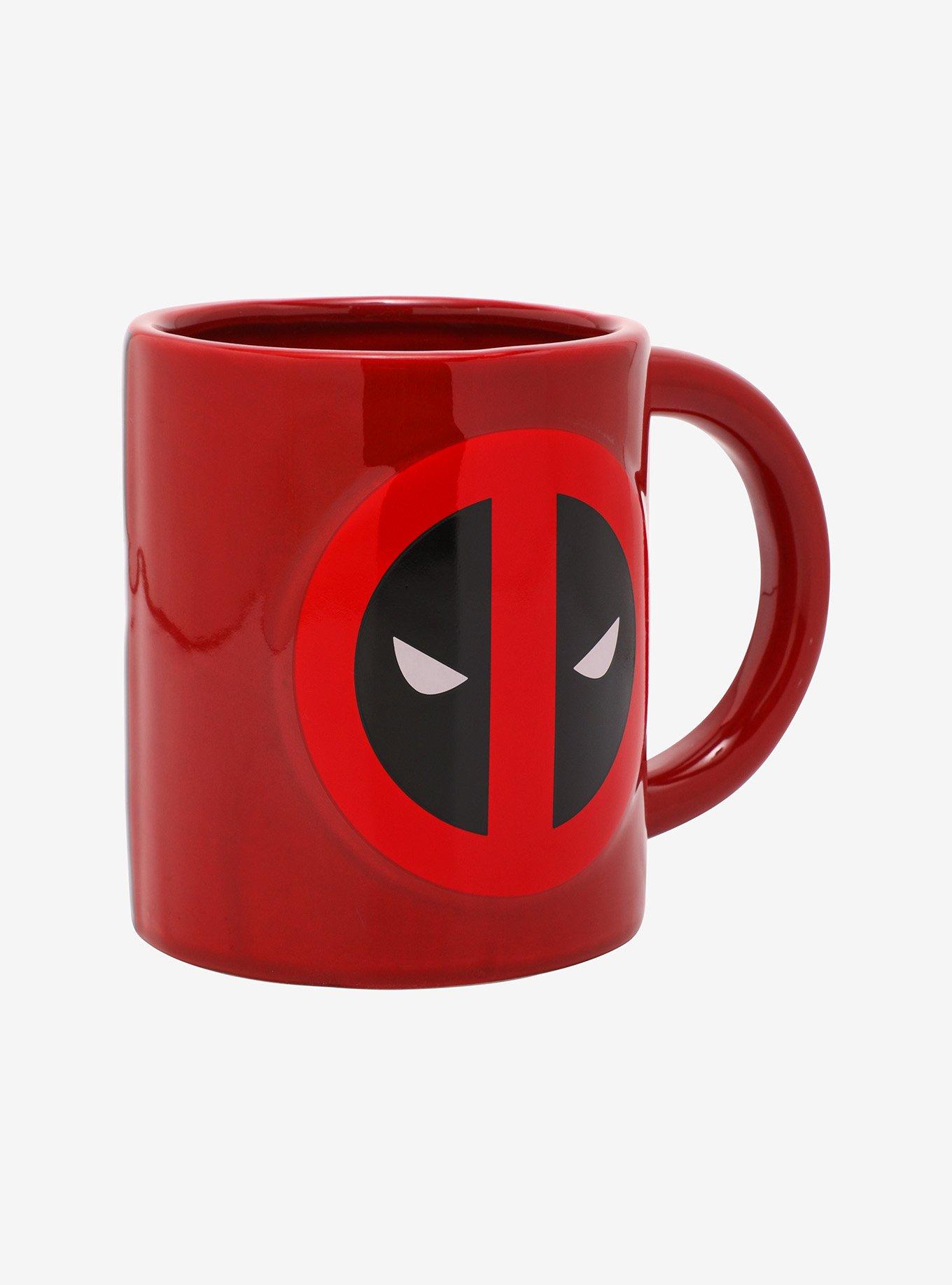 Marvel Deadpool Suit Sculpted Mug, , alternate