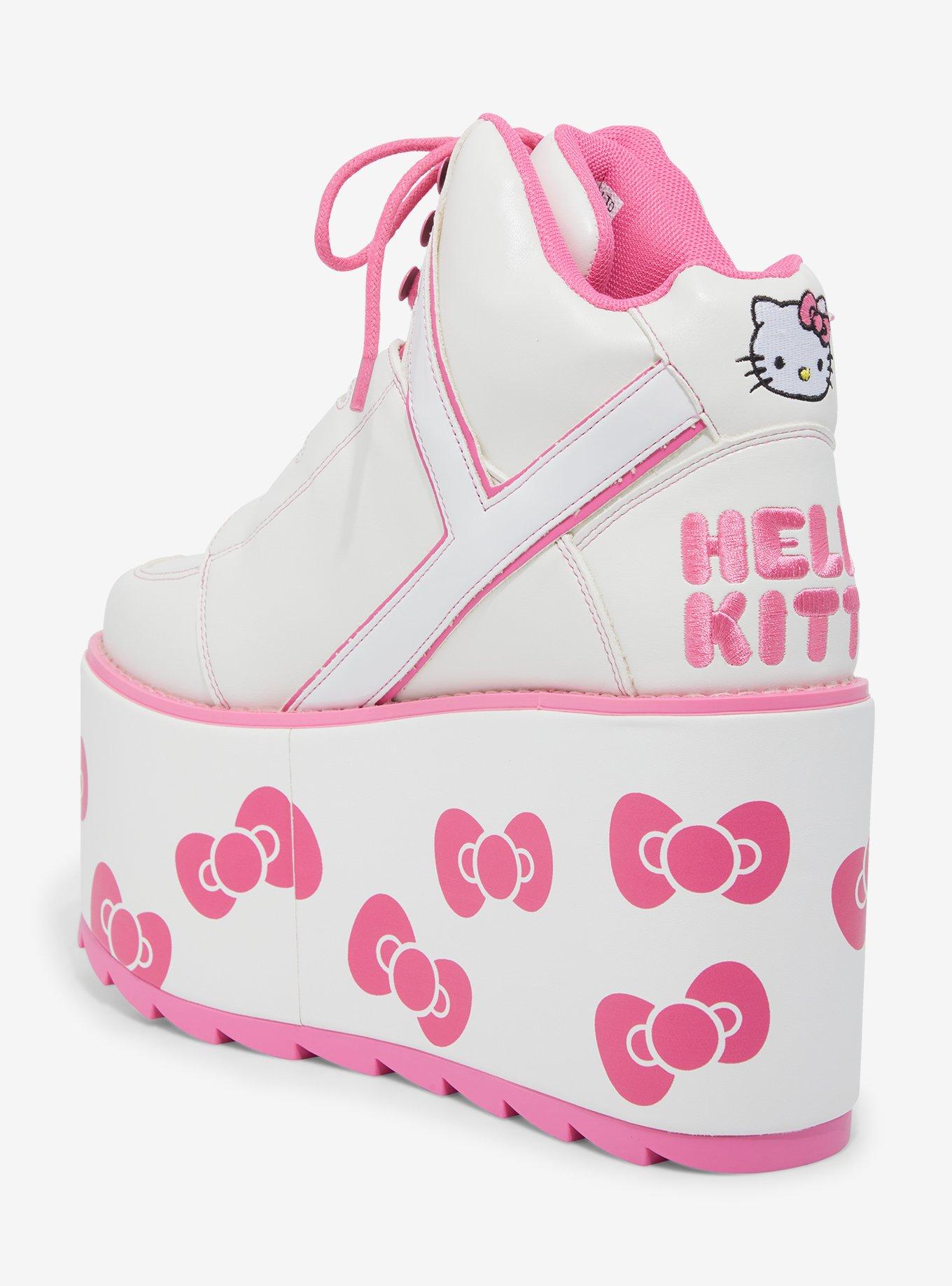 Hello Kitty X YRU Bow Platform Sneakers