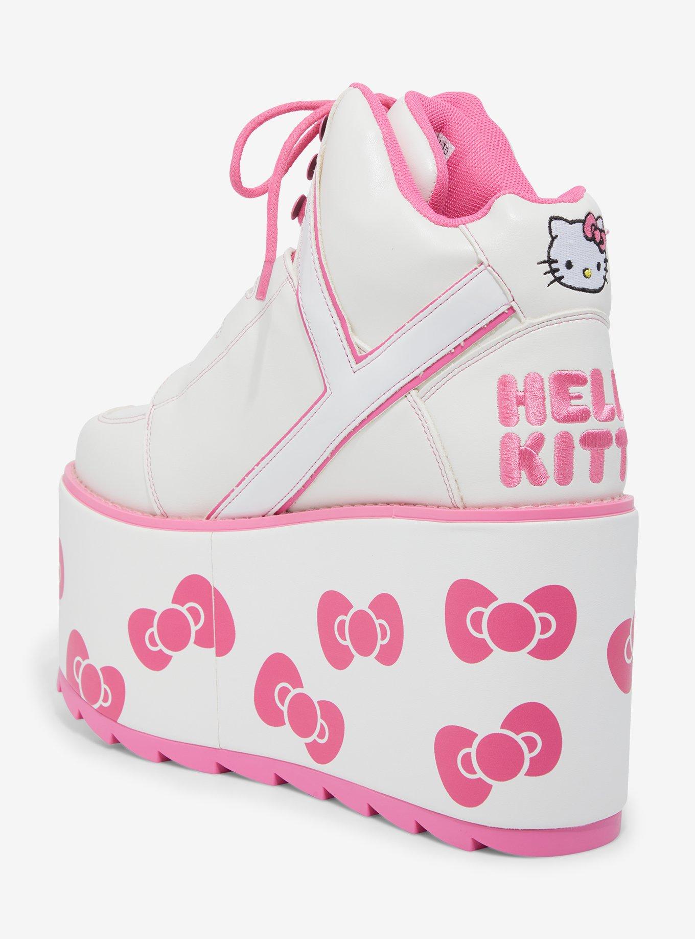 Hello Kitty X YRU Bow Platform Sneakers, MULTI, alternate