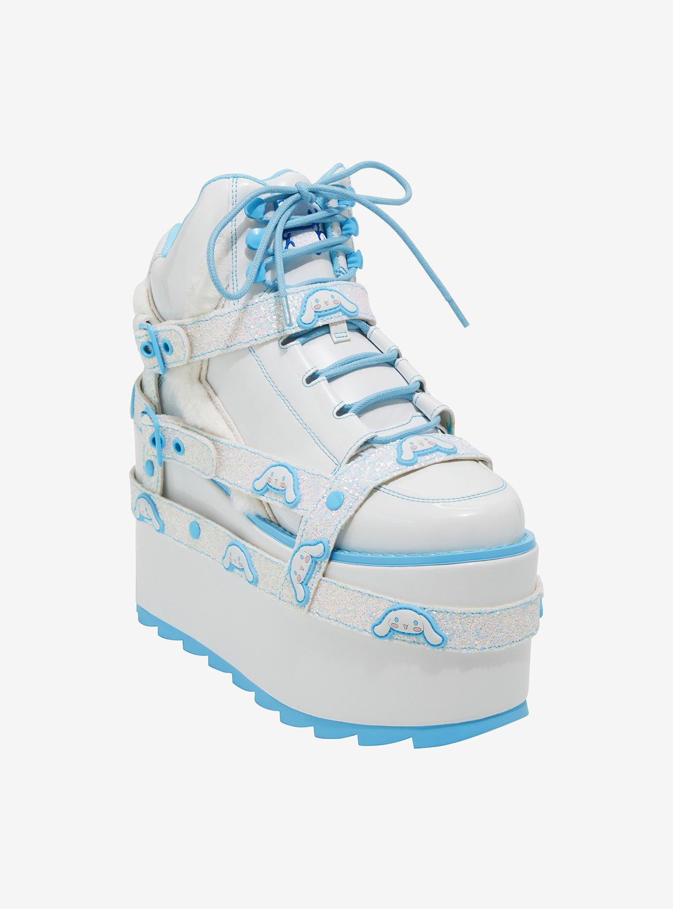 Shop Hello Kitty And Friends X YRU Cinnamoroll Qozmo Platform Sneakers