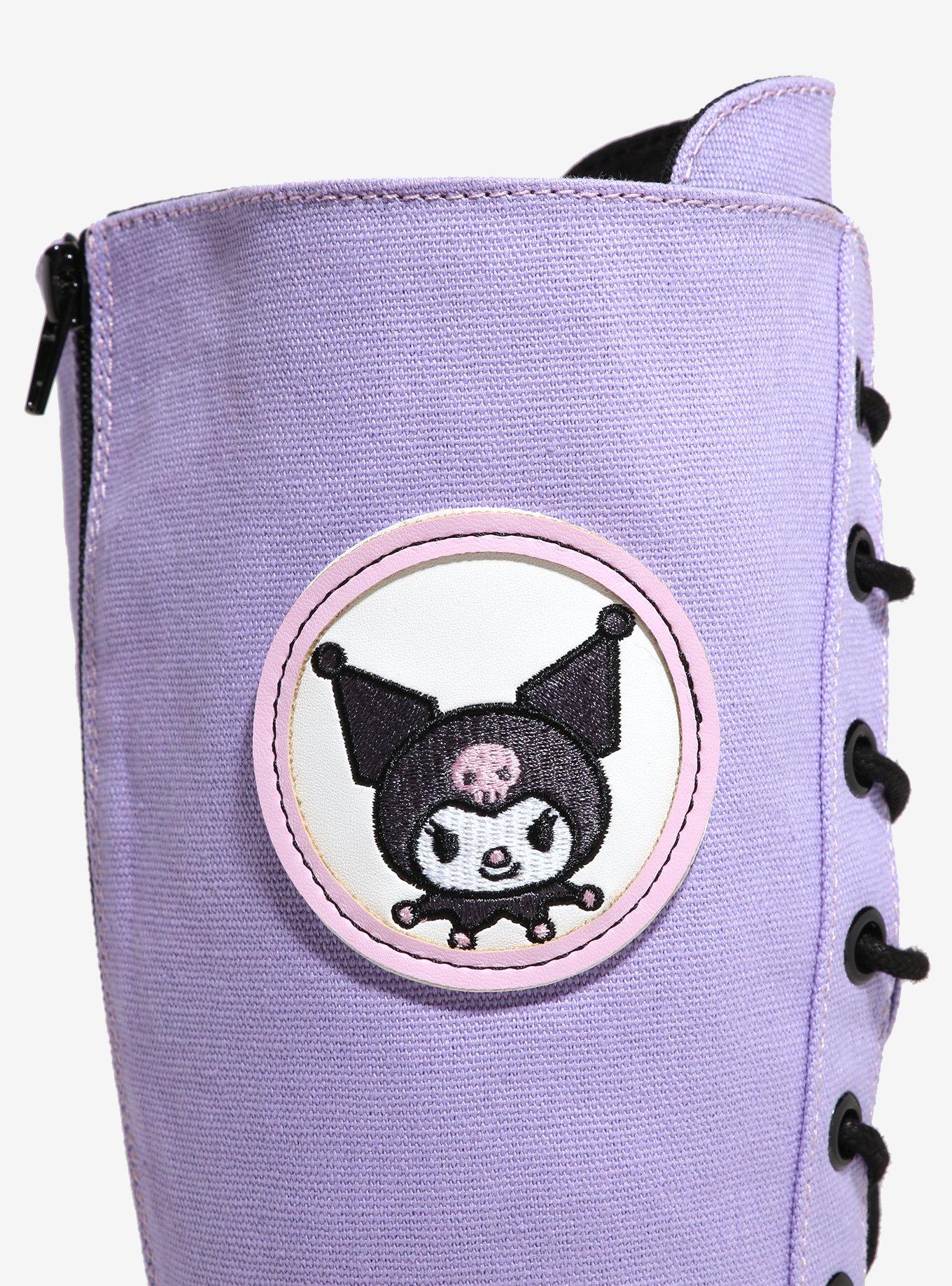 Kuromi X YRU Purple Detention Platform Boots