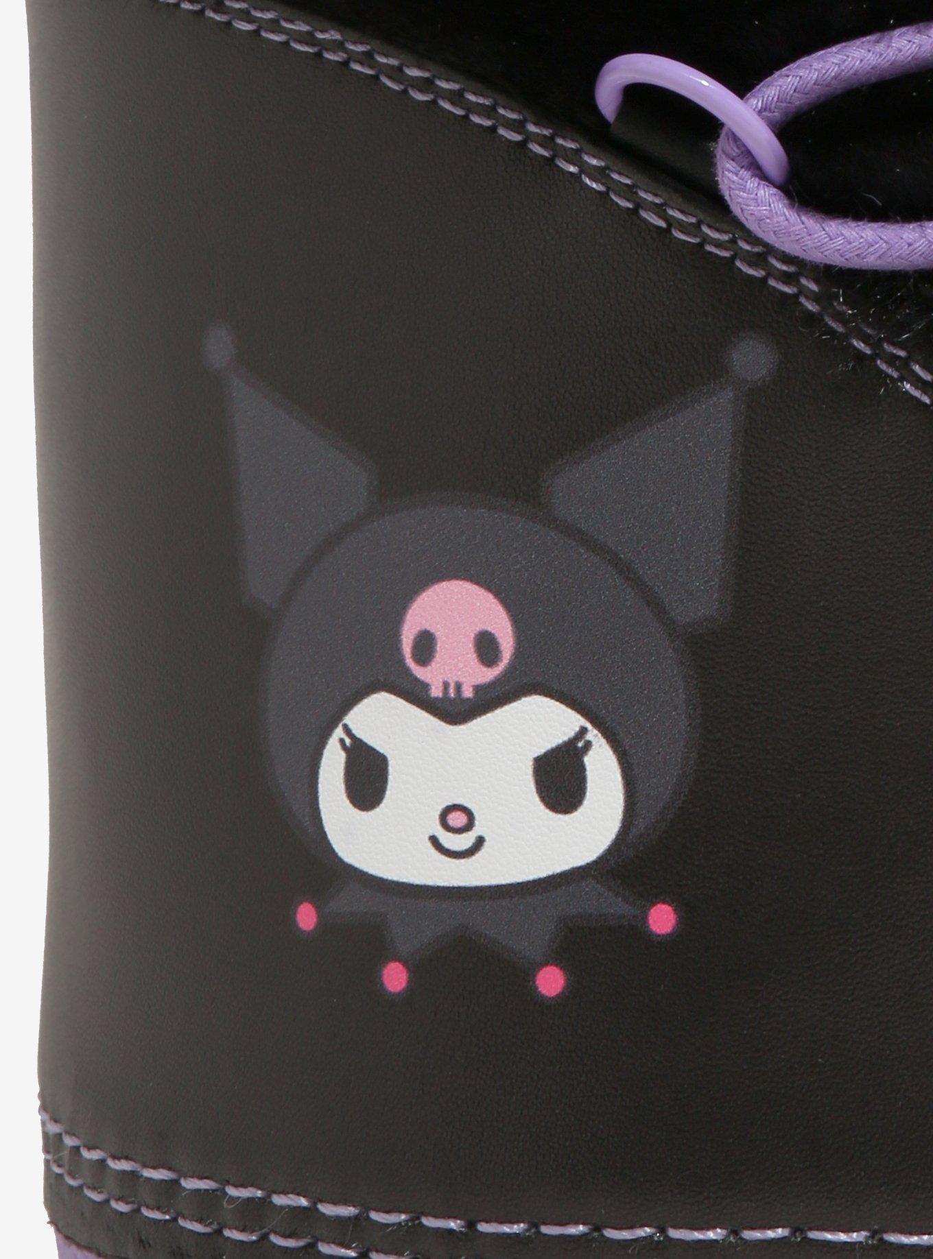 Kuromi X YRU Fuzzy Blizz Boots, MULTI, alternate