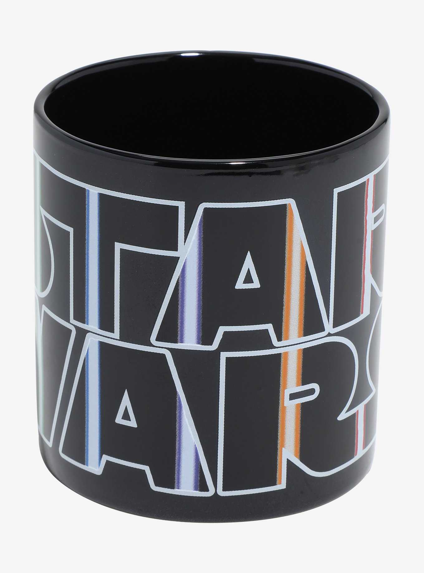 Star Wars Logo Lightsabers Mug, , hi-res