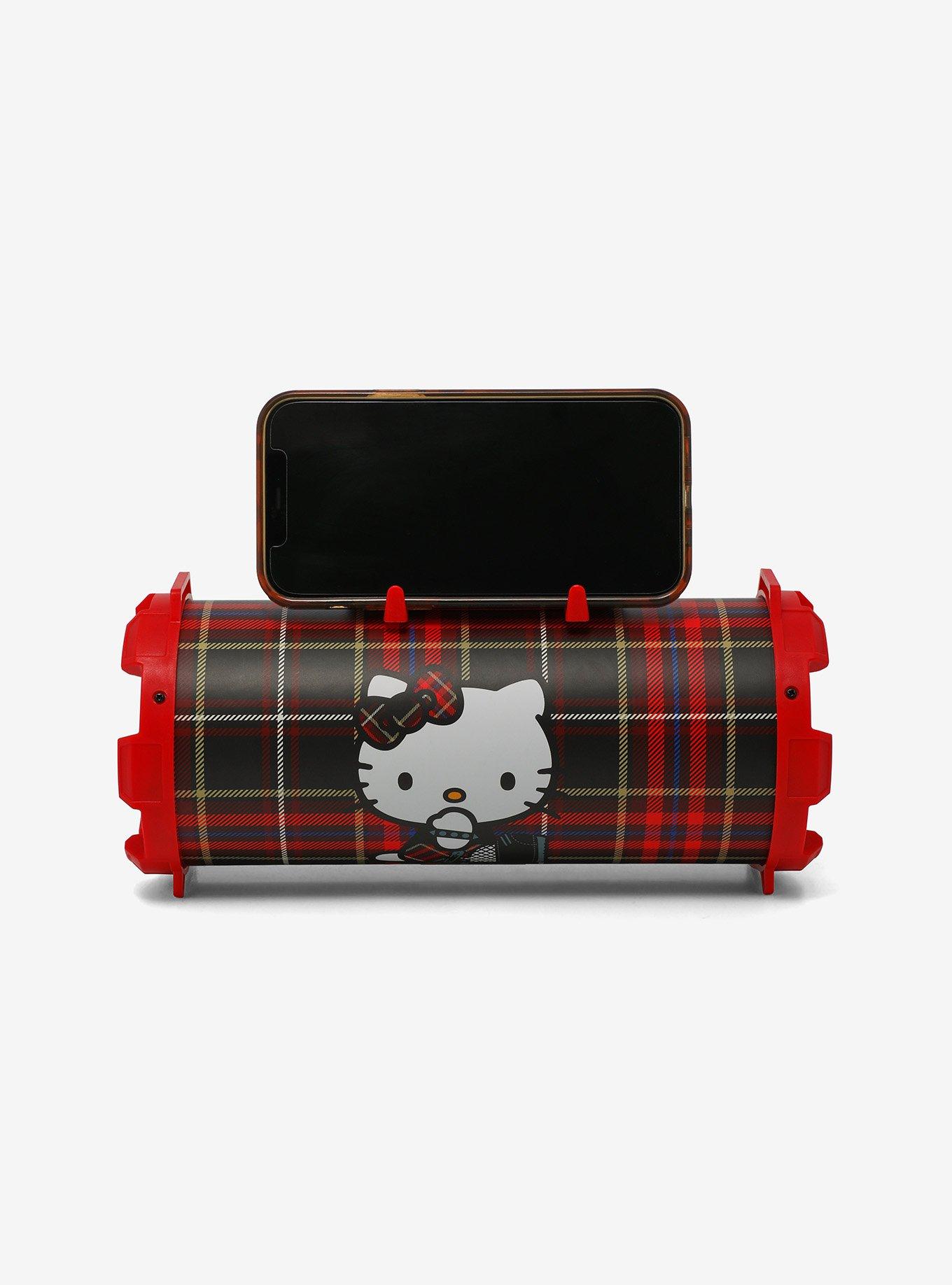 Hello Kitty Punk Plaid Wireless Boombox Speaker, , hi-res