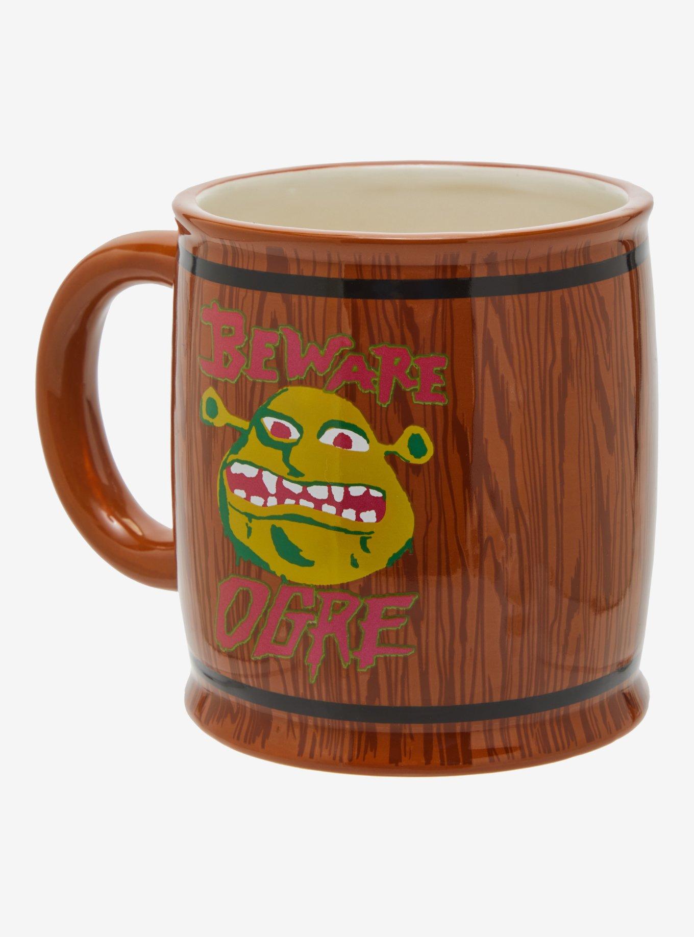 DreamWorks Shrek Beware Ogre Mug — BoxLunch Exclusive, , alternate