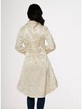 Off-White Brocade Coat, OFF WHITE, alternate