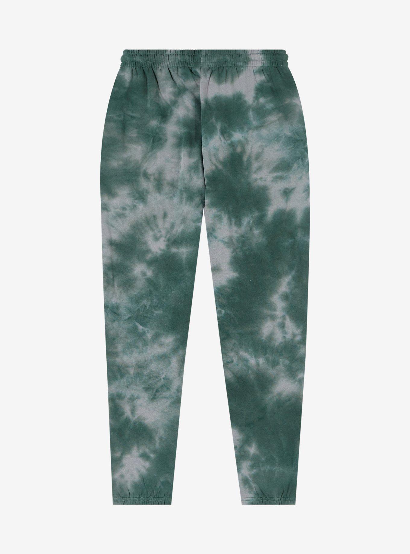 Harry Potter Slytherin Alumni Tie-Dye Joggers, GREEN, alternate