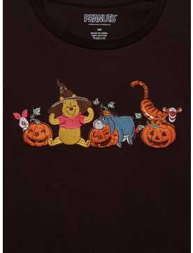 Disney Winnie the Pooh Halloween Embroidered Women's T-Shirt — BoxLunch Exclusive, , hi-res