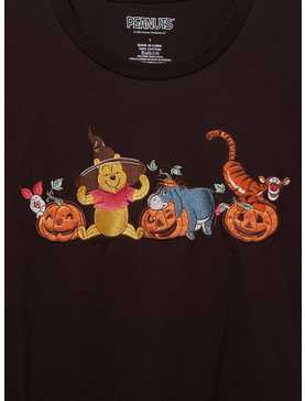Disney Winnie the Pooh Halloween Embroidered Women's Plus Size T-Shirt — BoxLunch Exclusive, , hi-res