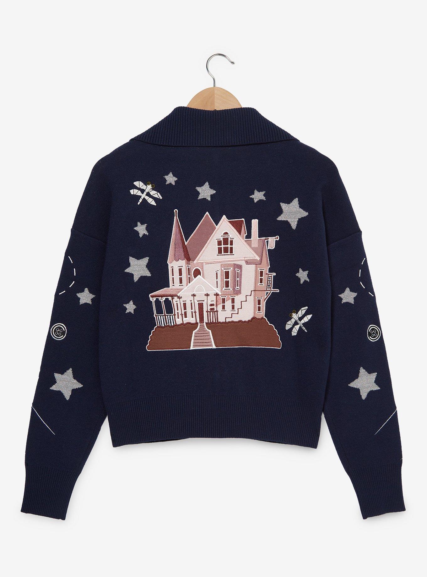 Coraline Icons Women's Zippered Sweater - BoxLunch Exclusive, , hi-res