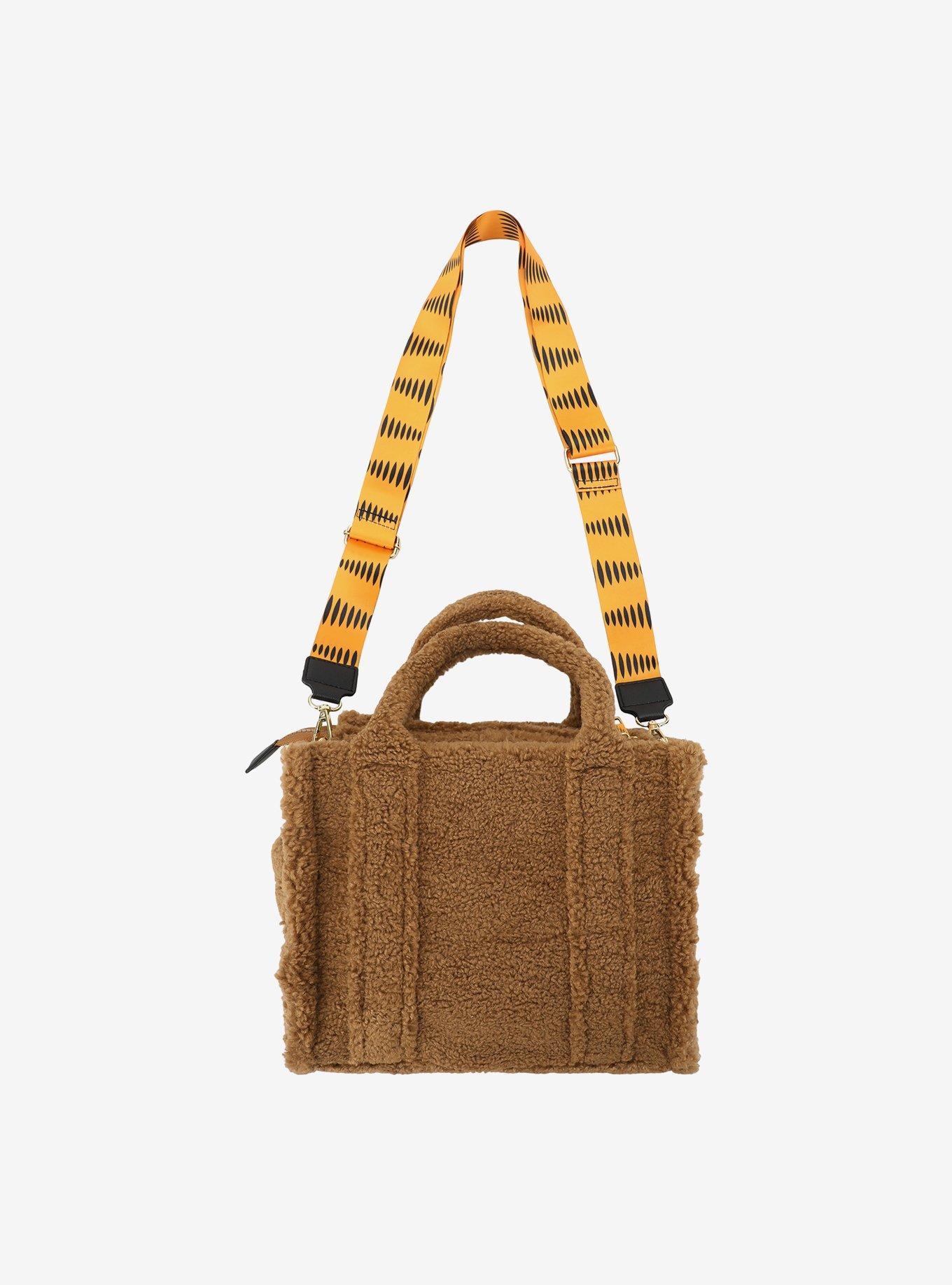 Garfield Brown Sherpa Tote Bag, , alternate