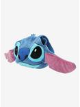 Disney Stitch Face Plush Tote Bag, , alternate