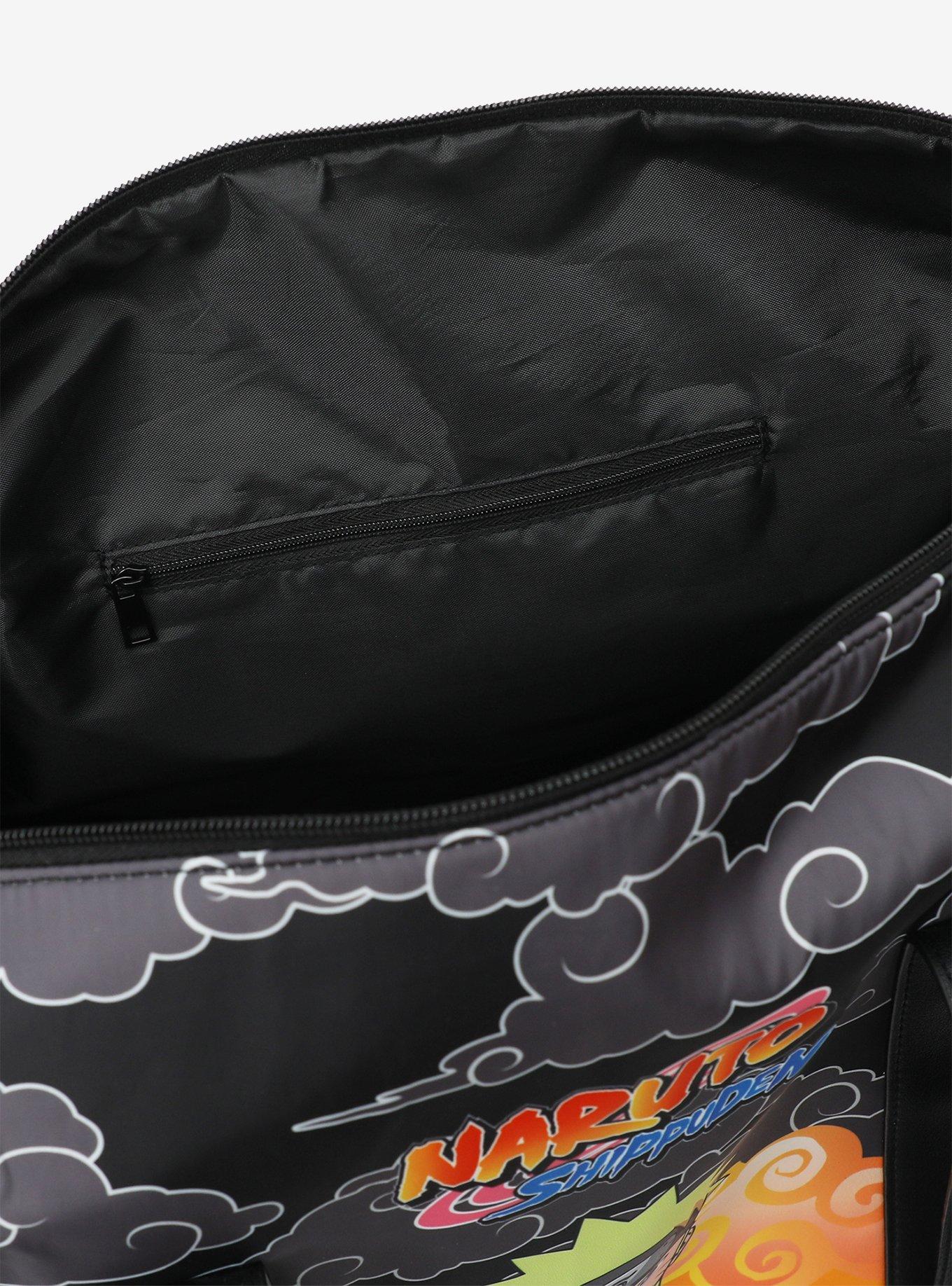 Naruto Shippuden Clouds Rolling Duffle Bag, , alternate