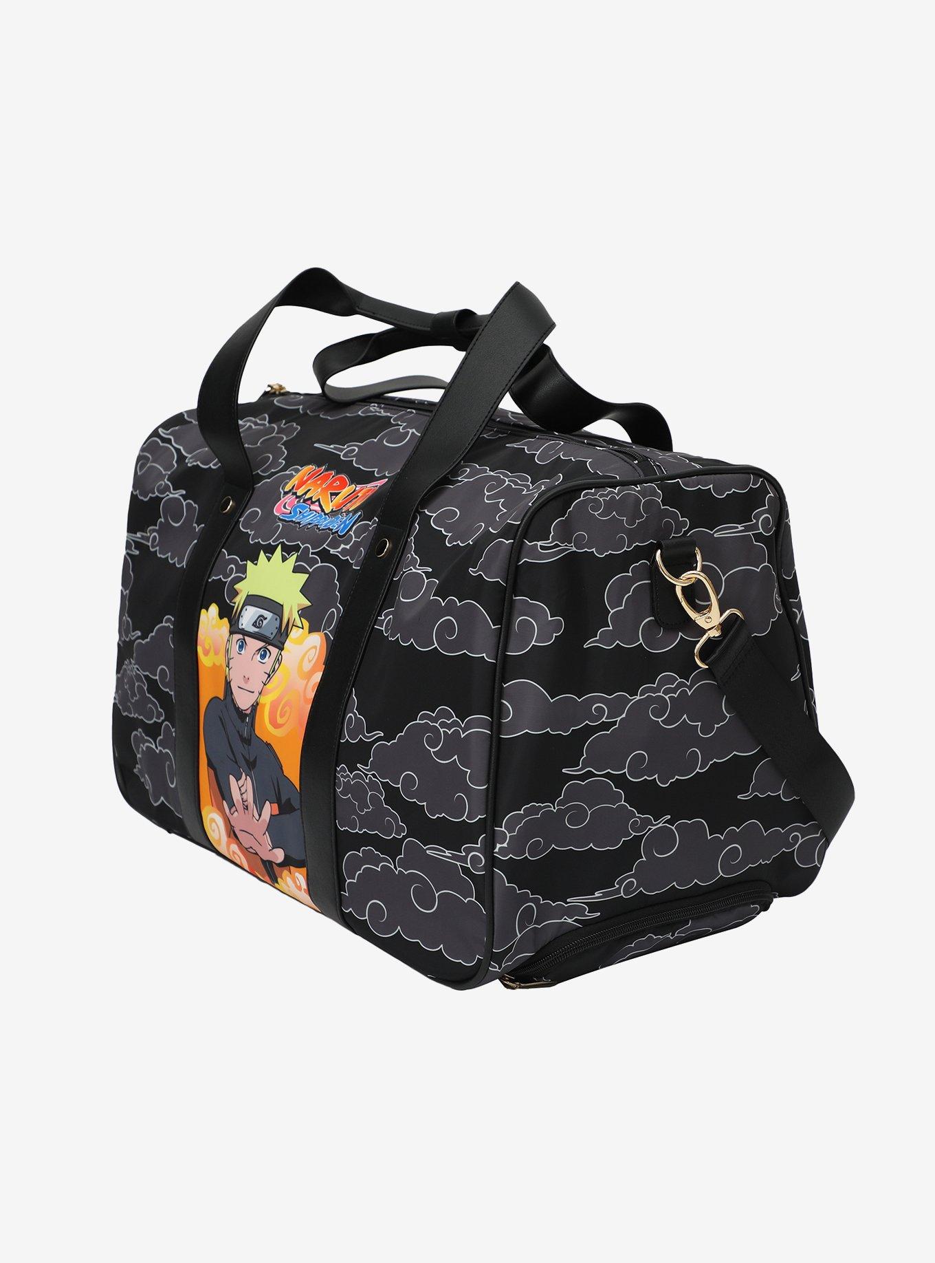 Naruto Shippuden Clouds Rolling Duffle Bag, , alternate