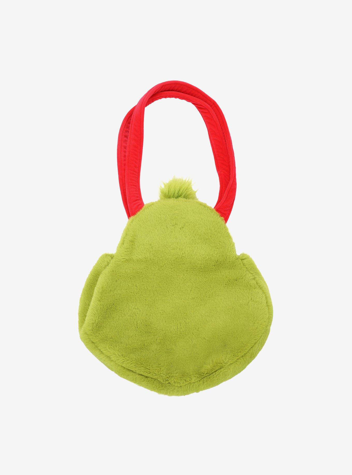 Dr. Seuss How The Grinch Stole Christmas Plush Tote Bag, , alternate