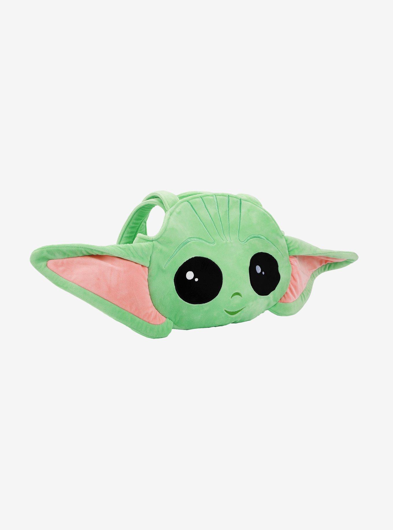 Star Wars The Mandalorian Grogu Chibi Plush Tote Bag, , alternate