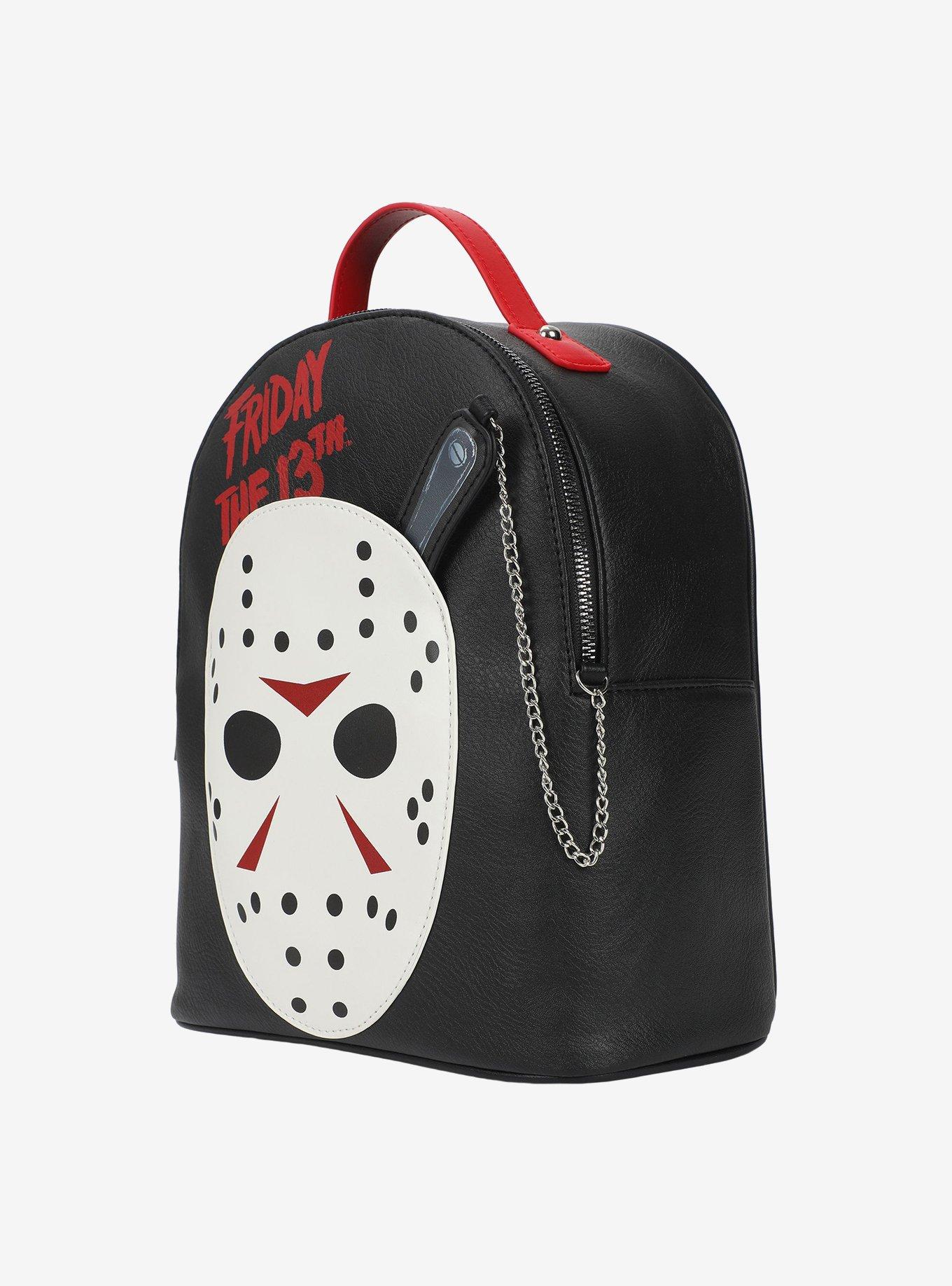 Friday The 13th Jason Mask Mini Backpack With Coin Pouch, , alternate