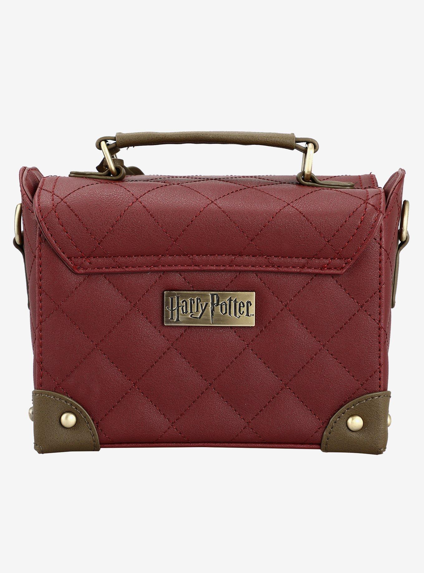 Harry Potter Gryffindor Quilted Crossbody Bag, , alternate