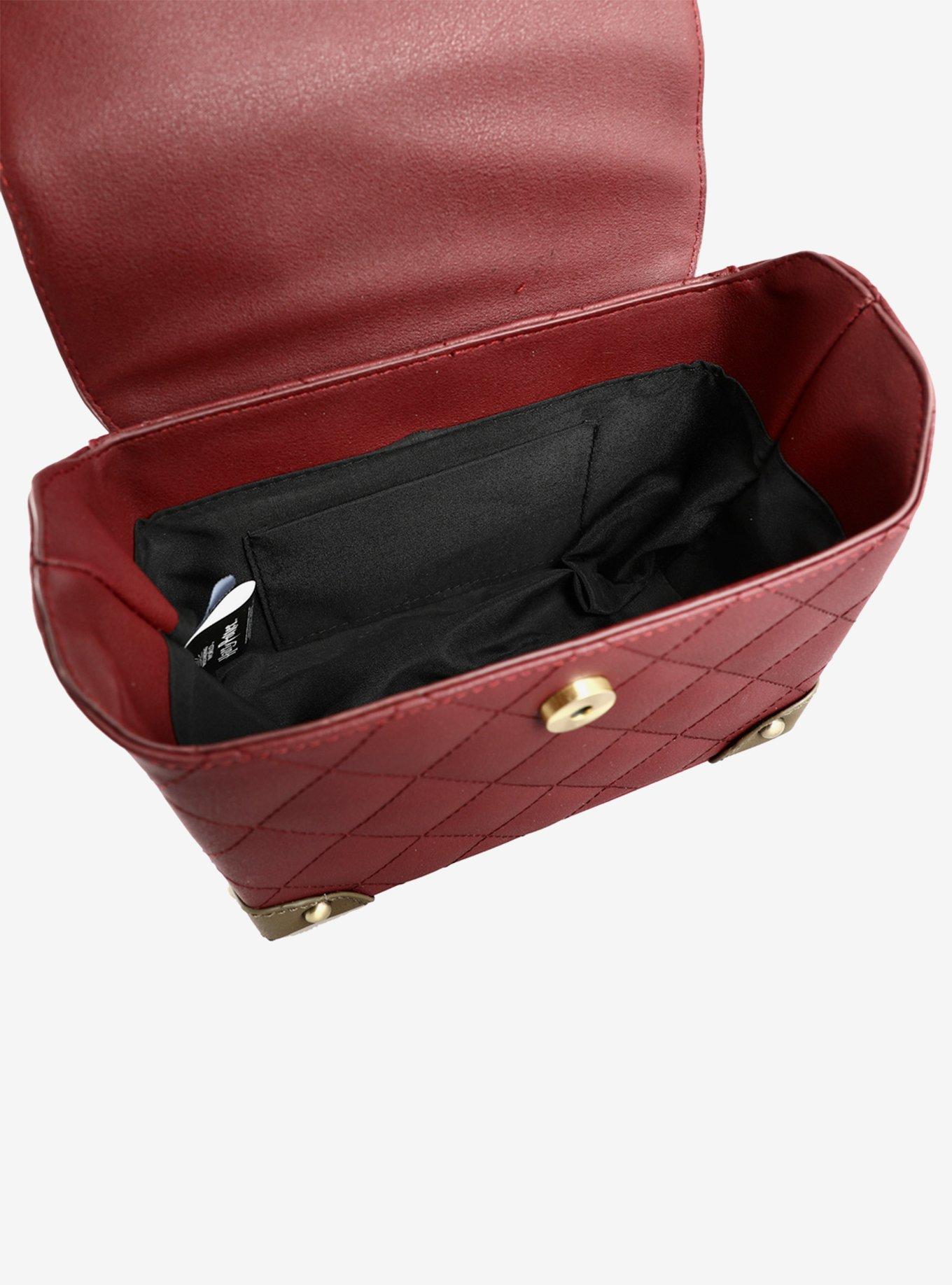 Harry Potter Gryffindor Quilted Crossbody Bag, , alternate