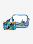 Disney Stitch Clear Crossbody Bag With Floral Cardholder, , alternate
