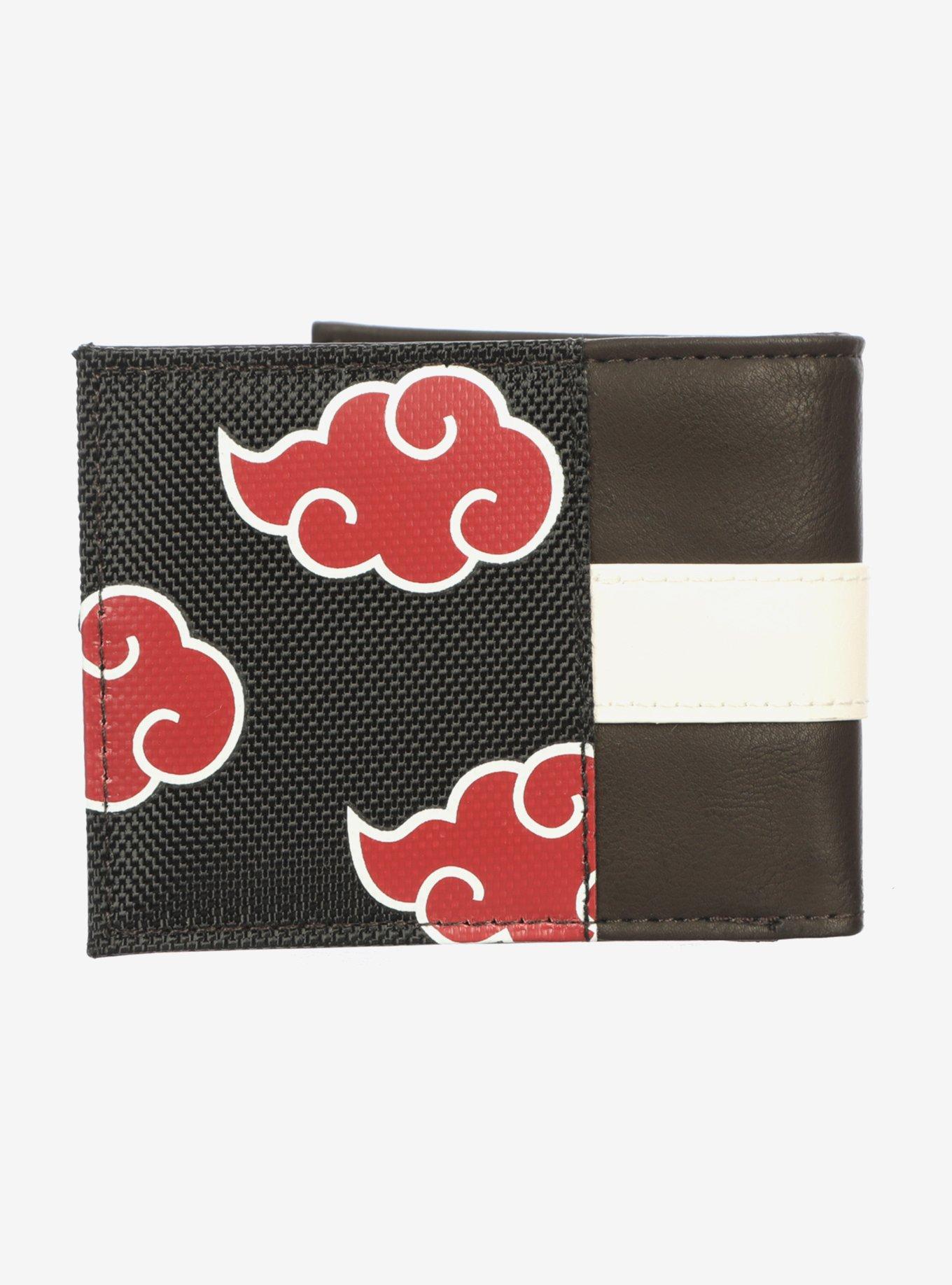 Naruto Shippuden Akatsuki Clouds Bi-Fold Wallet, , alternate