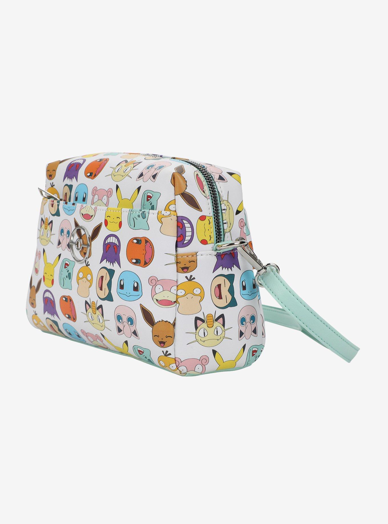 Pokemon Character Faces Crossbody Bag, , alternate