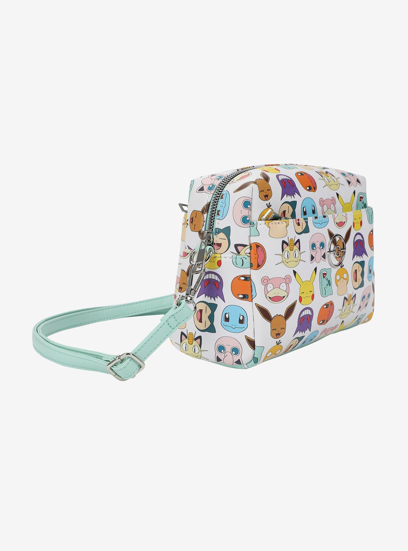 Pokemon Character Faces Crossbody Bag, , alternate
