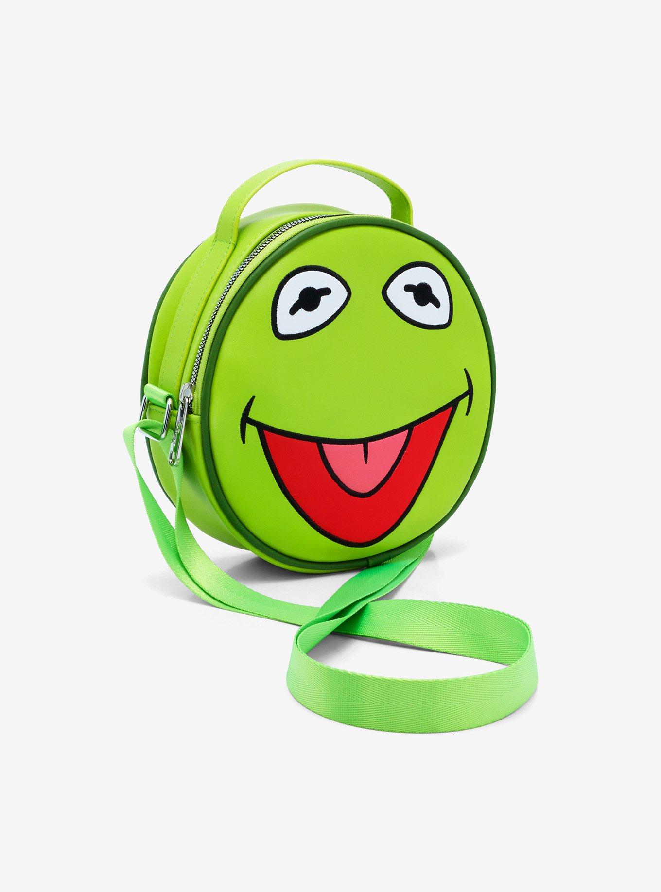 Disney The Muppets Kermit Face Crossbody Bag, , alternate