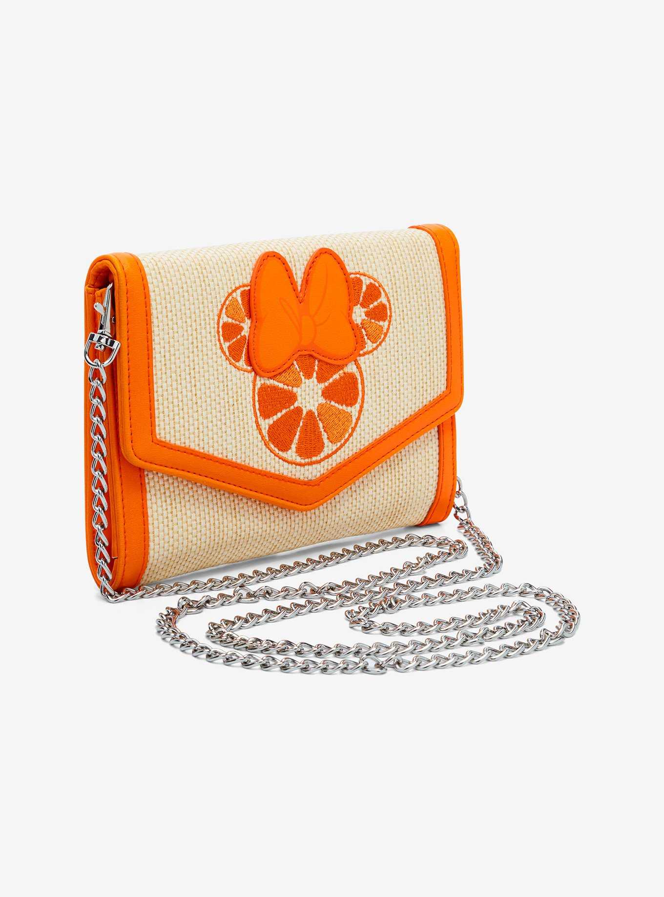 Disney Minnie Mouse Citrus Woven Crossbody Bag, , hi-res