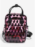 Disney Minnie Mouse Dots Light-Up Clear Athletic Crossbody Bag, , alternate