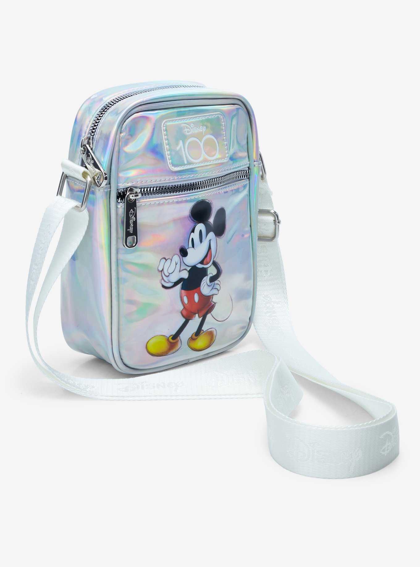 Disney100 Mickey Mouse Iridescent Athletic Crossbody Bag, , hi-res