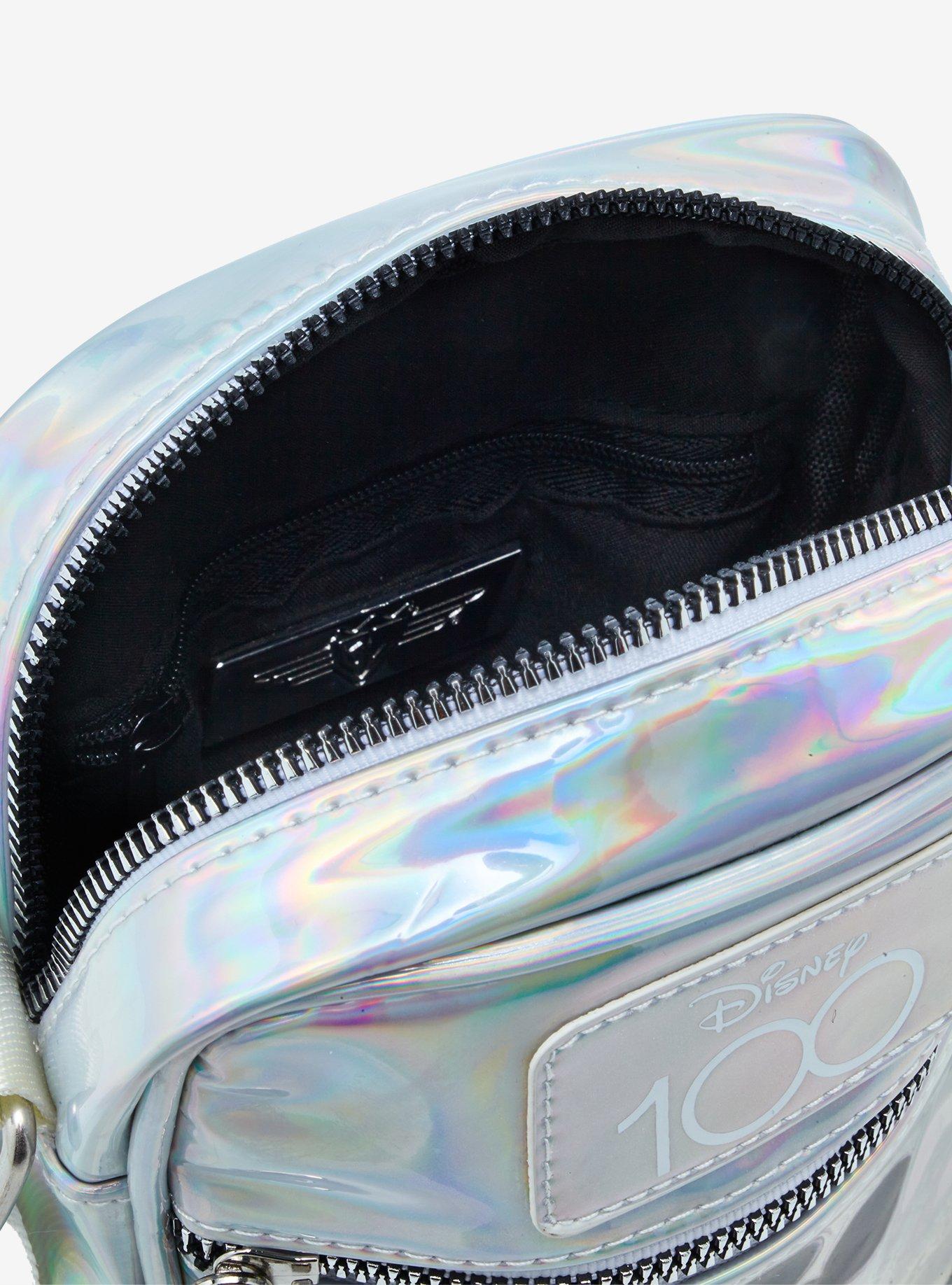 Disney100 Mickey Mouse Iridescent Athletic Crossbody Bag