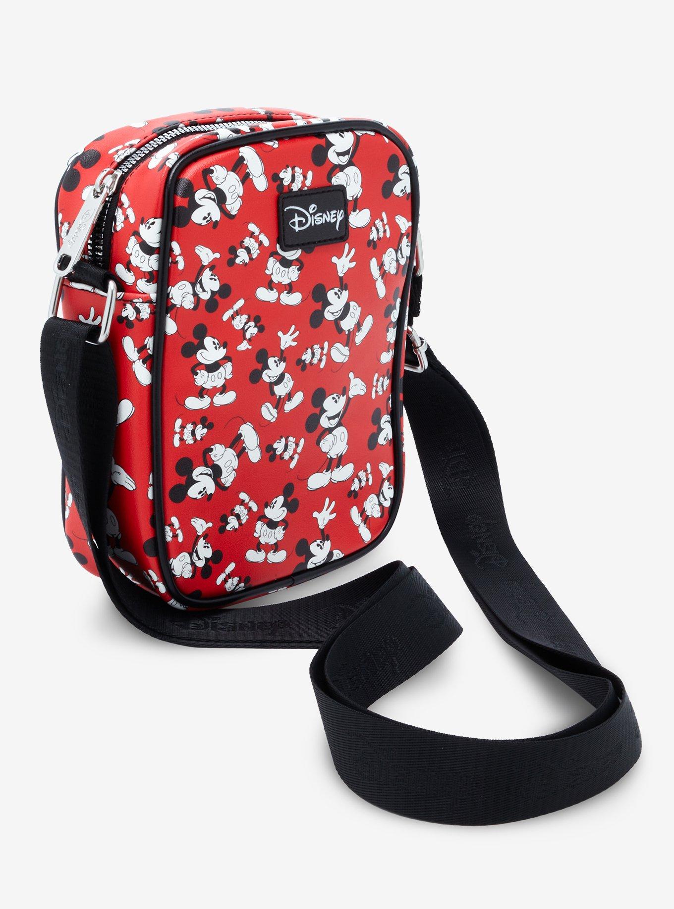 Disney Mickey Mouse Red Athletic Crossbody Bag, , alternate