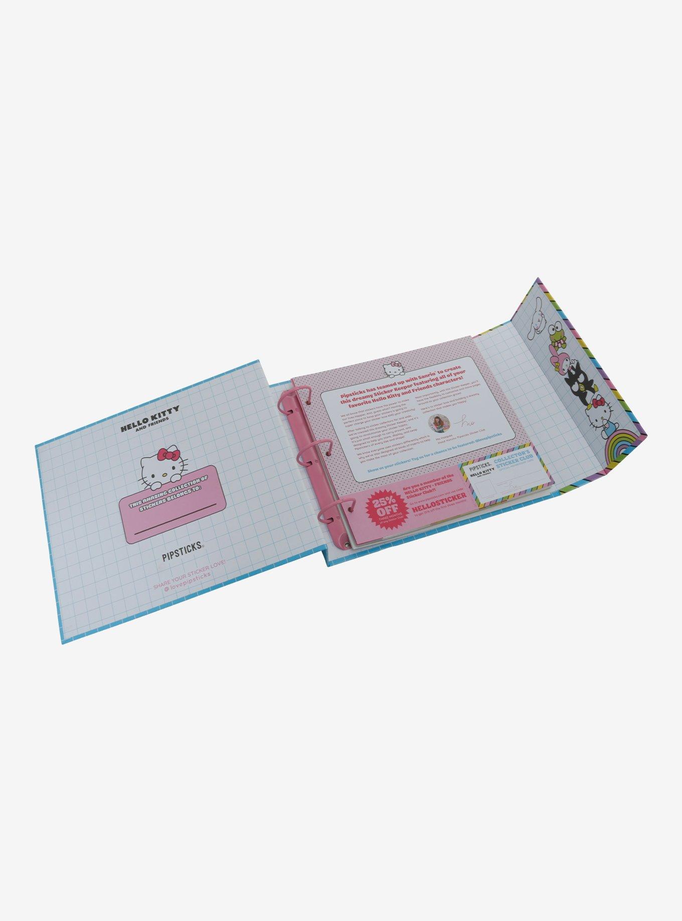 Pipsticks X Hello Kitty And Friends Sticker Keeper Binder, , alternate
