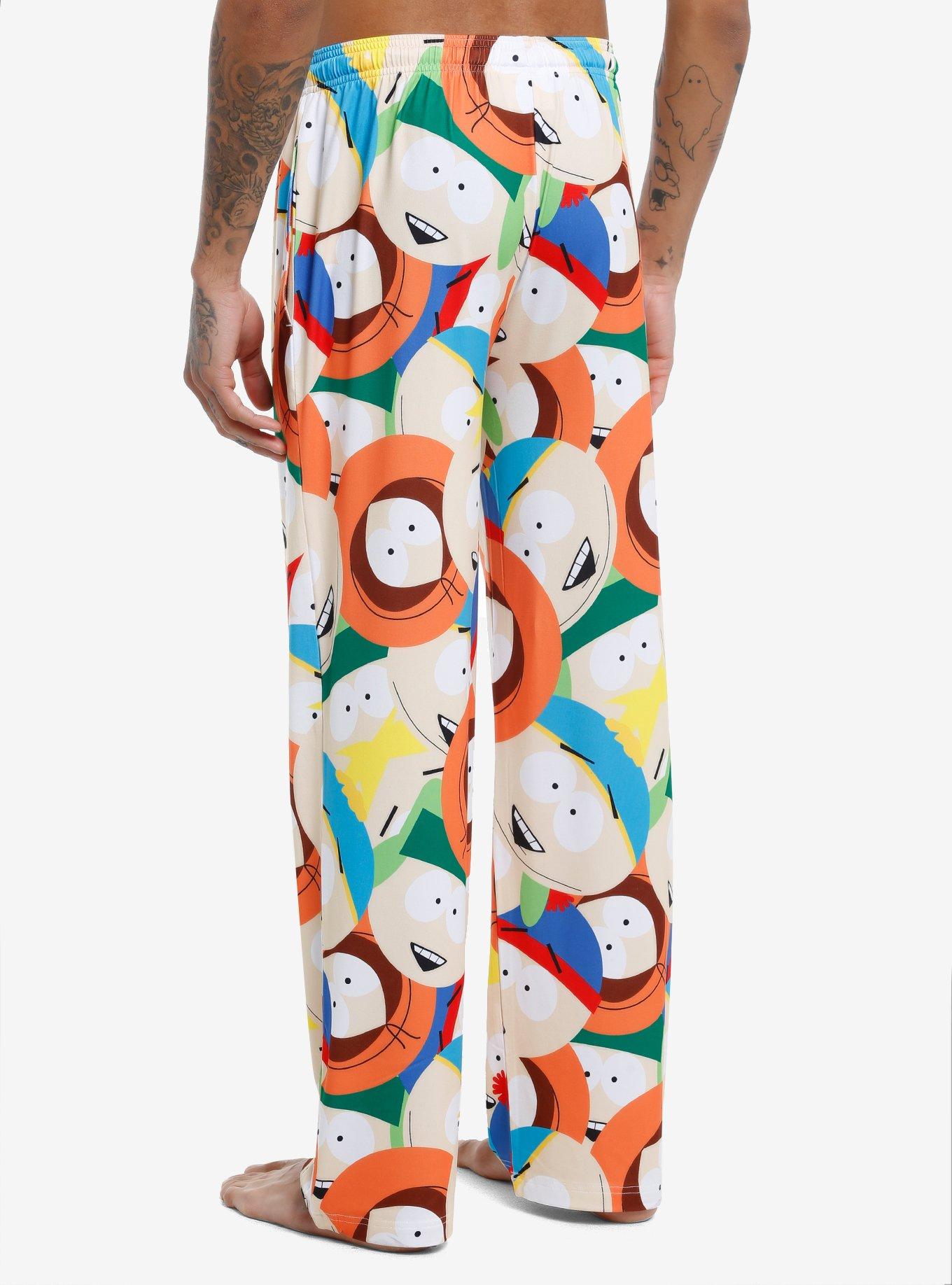 South Park Faces Pajama Pants, , hi-res