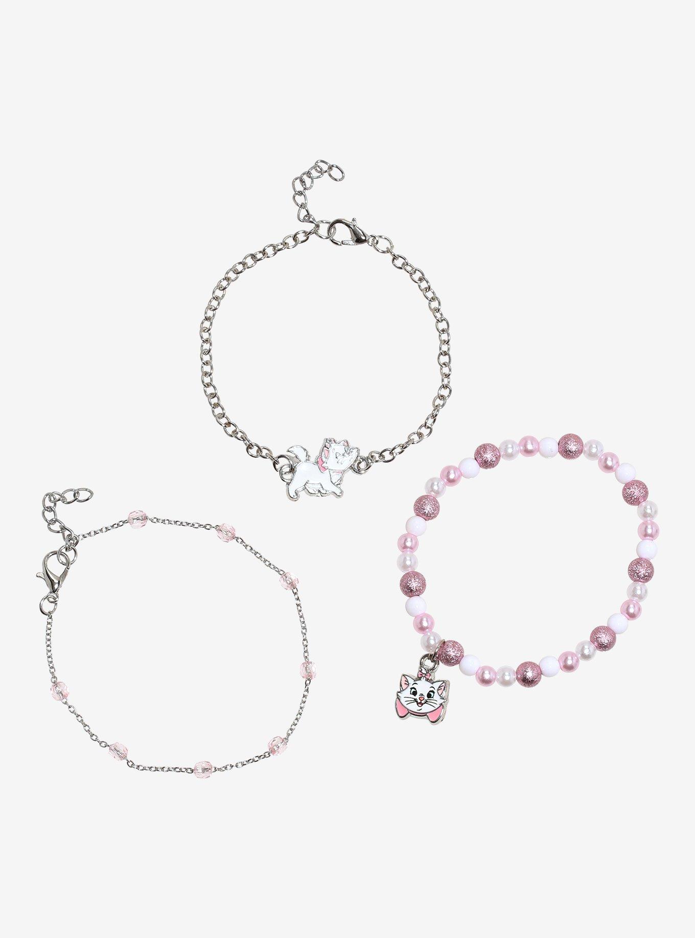 Disney The Aristocats Marie Bracelet Set, , alternate