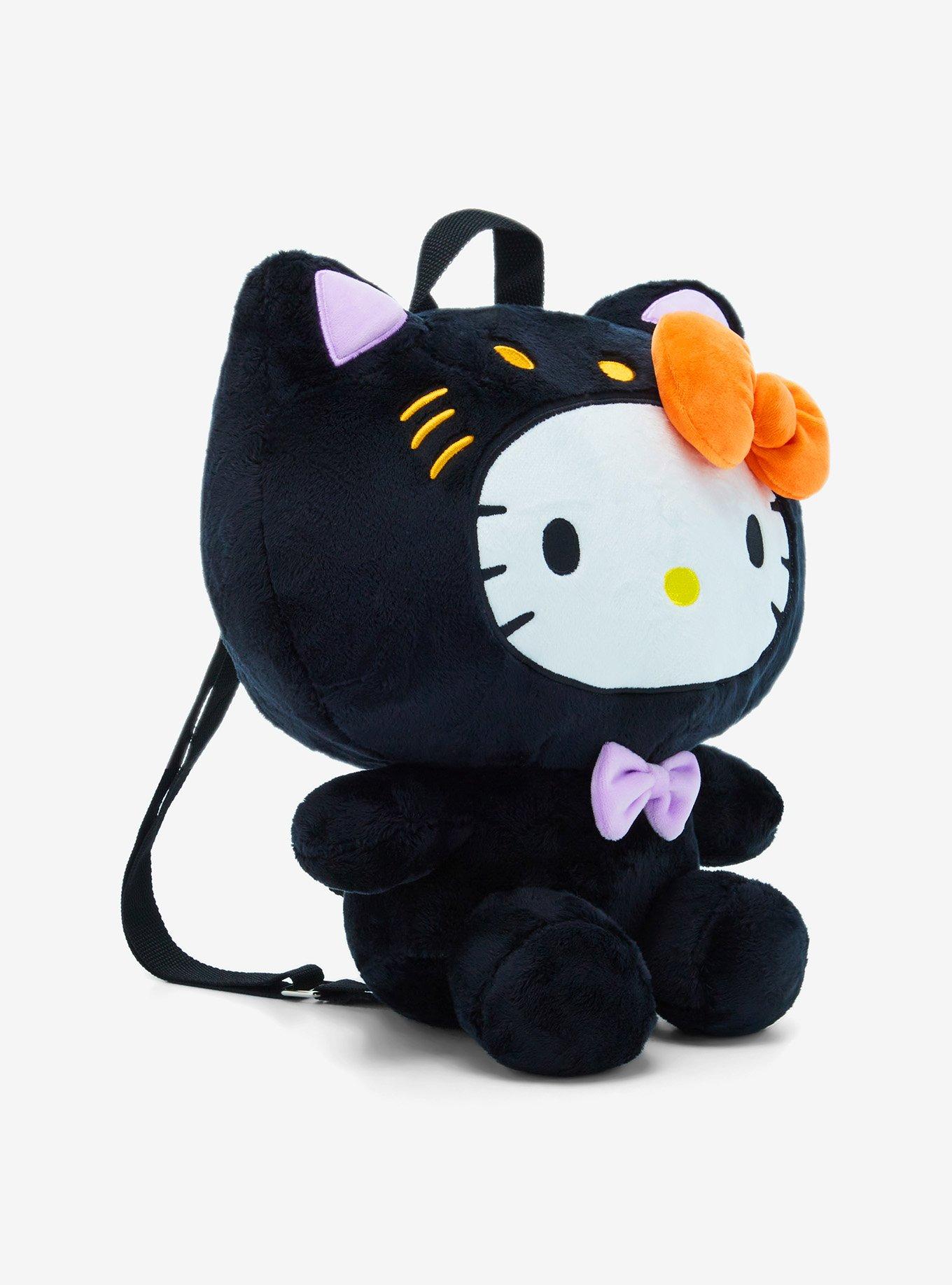 Hello Kitty Halloween Cat Plush Backpack