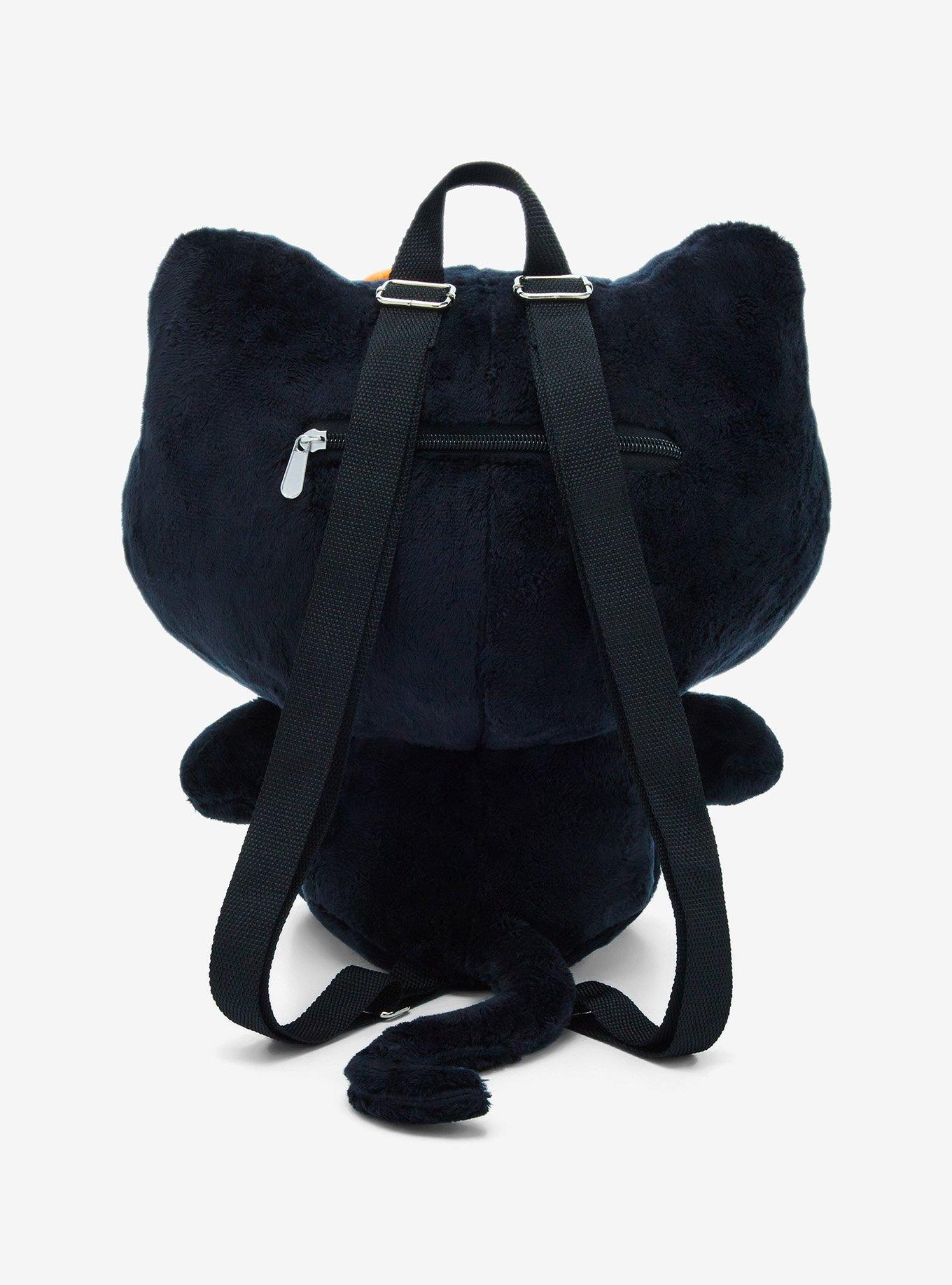 Hello Kitty Halloween Cat Plush Backpack