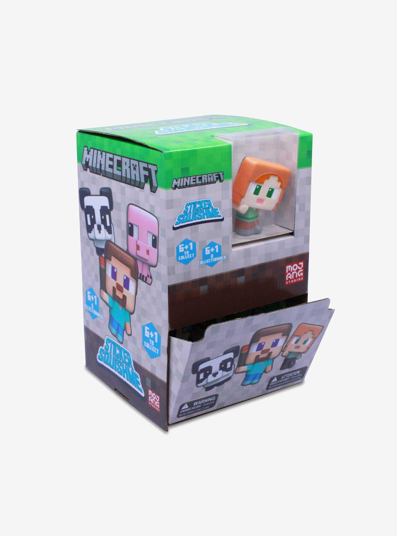 Minecraft Characters SquishMe Blind Bag Sticker 2 Pack, , alternate