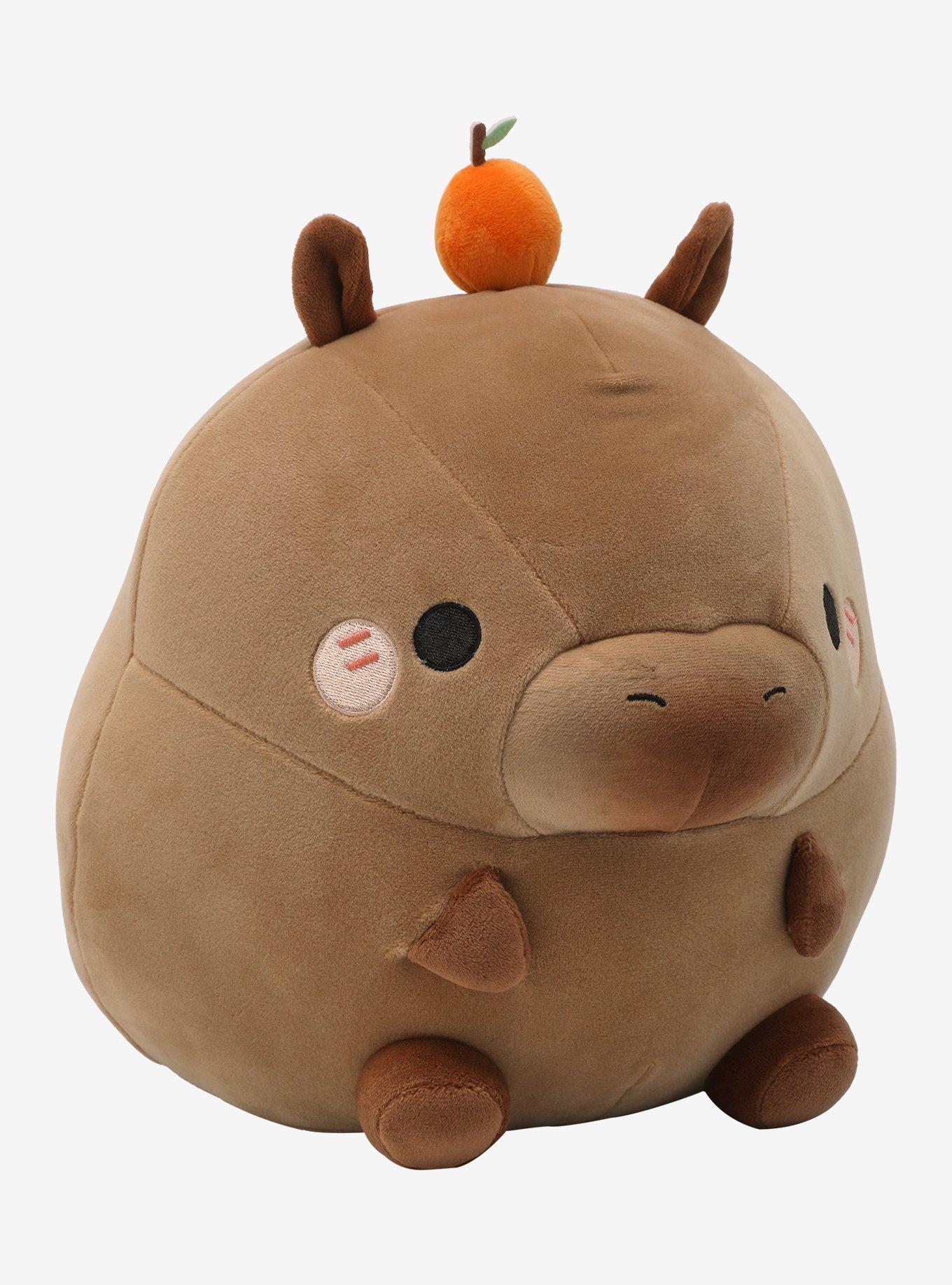 Honeymaru Capybara Mochi Plush, , alternate