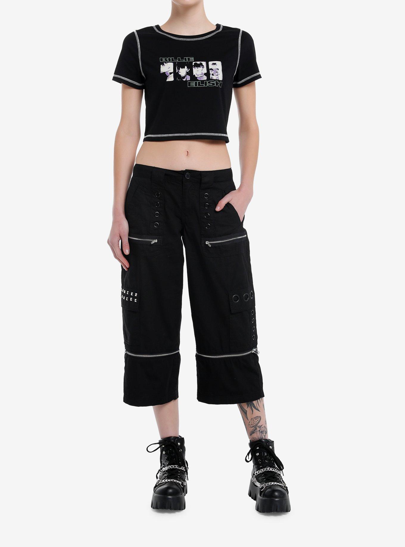 Billie Eilish Blurry Faces Girls Baby T-Shirt, , hi-res
